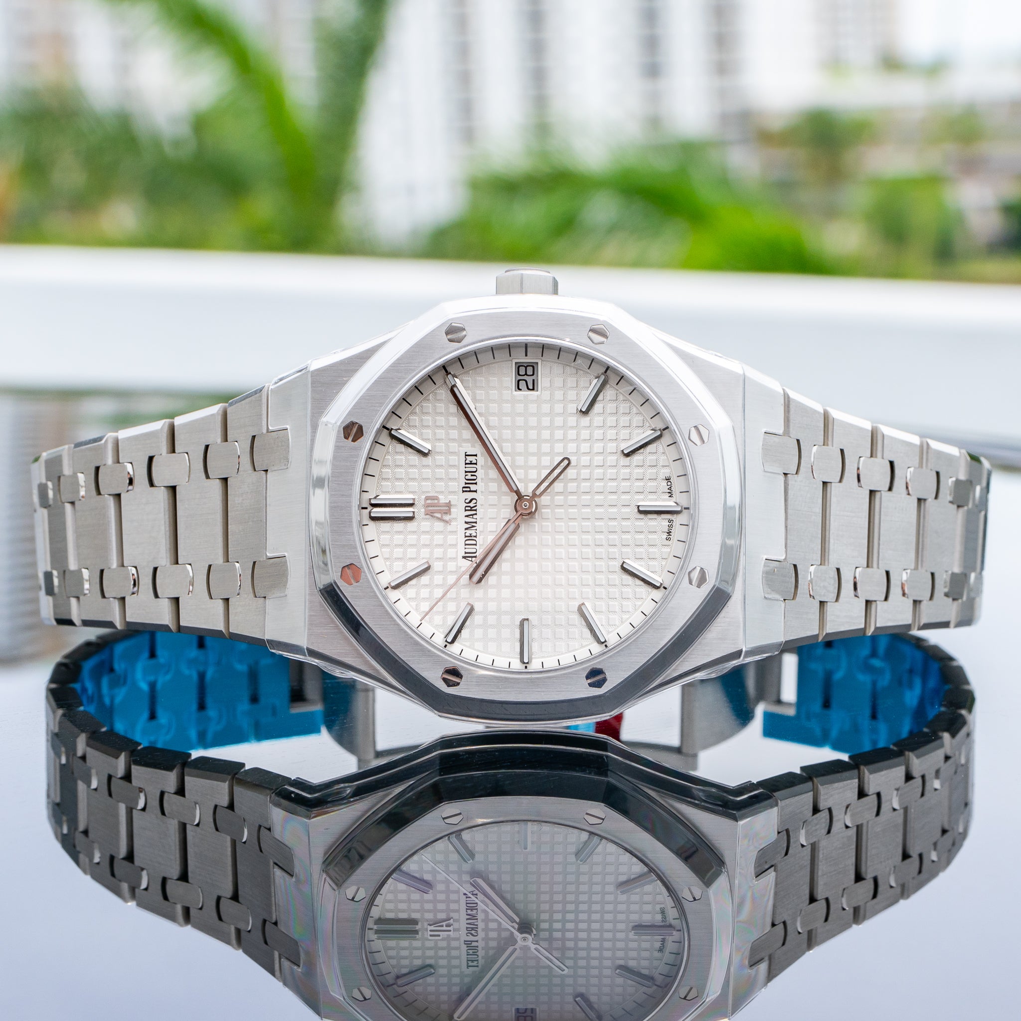 2021 Audemars Piguet 15500ST White Dial 41mm
