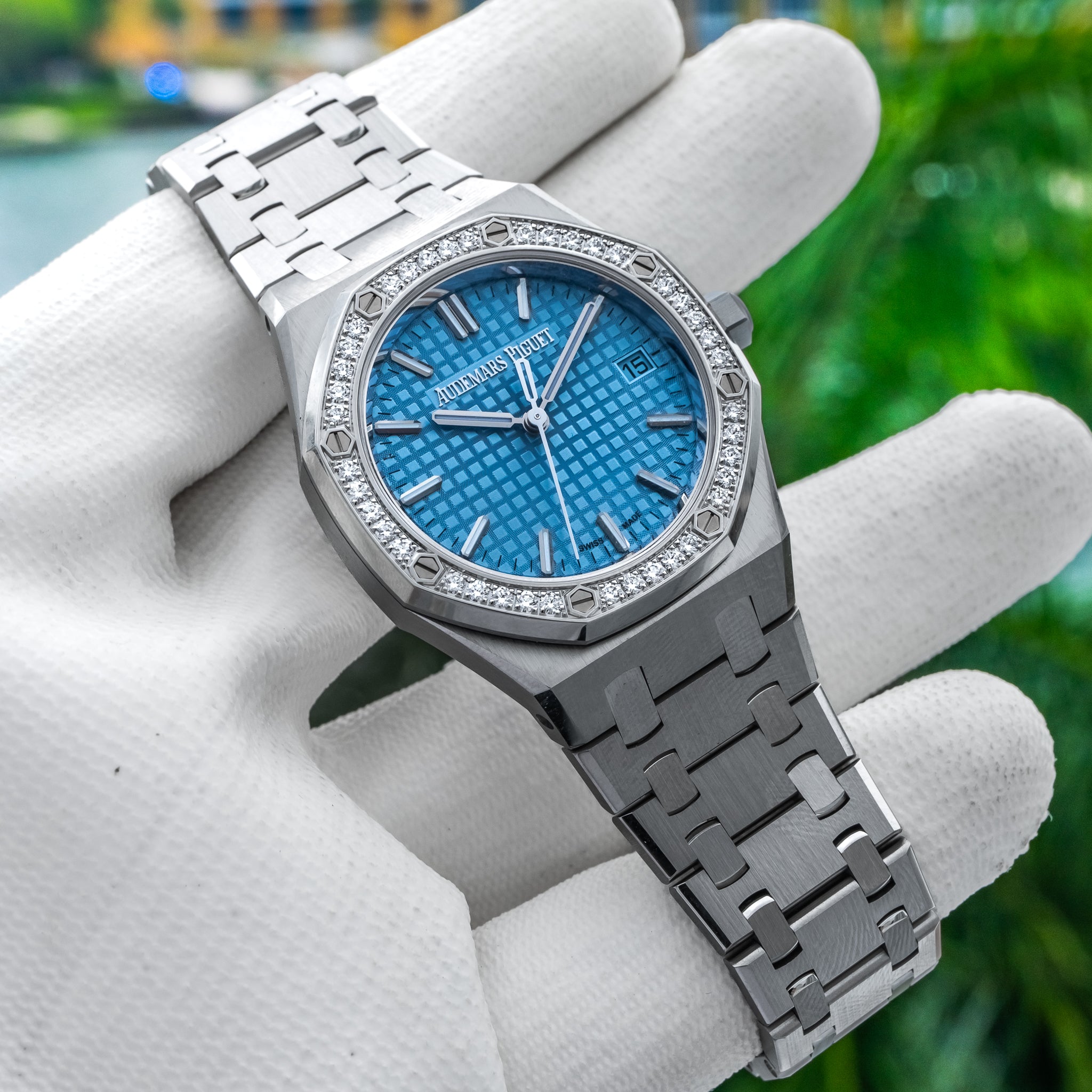 2024 Audemars Piguet 77451st Blue Dial 34mm