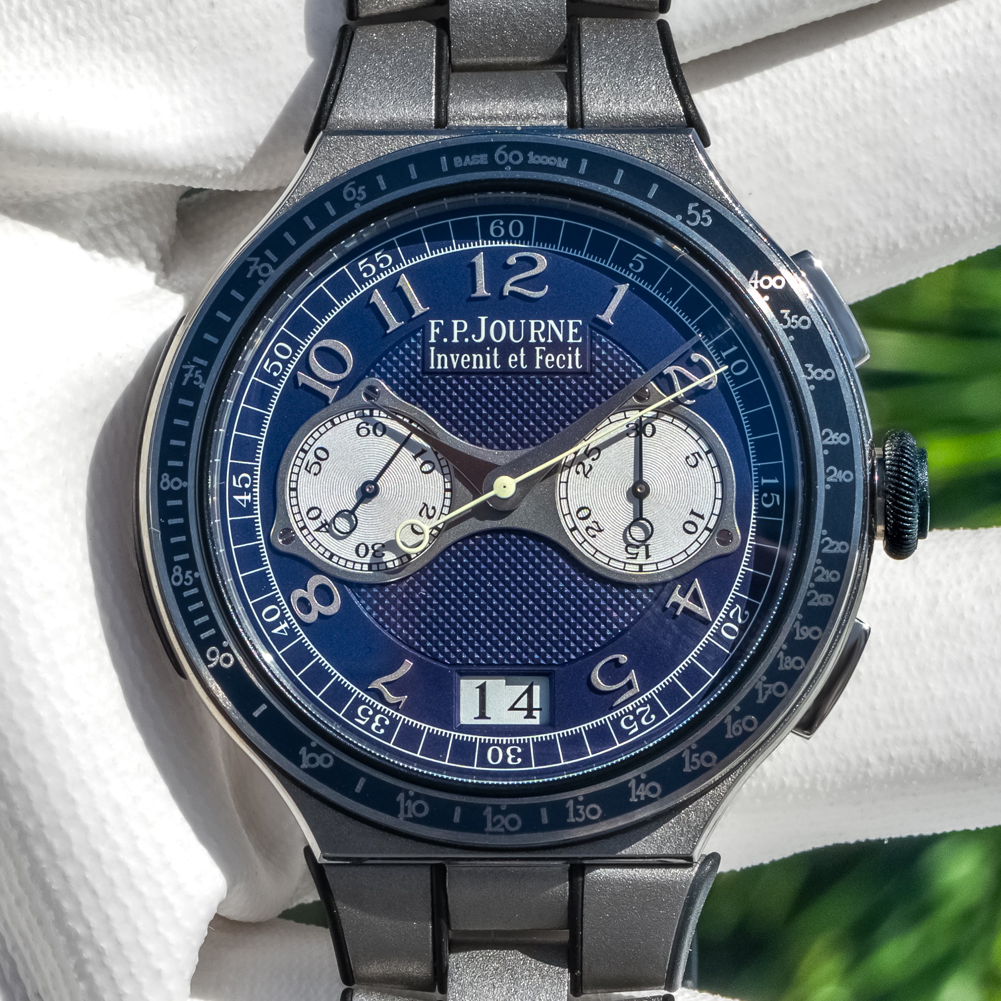 F.P. Journe LineSport Chronograph Monopoussoir Rattrapante Platinum 44mm