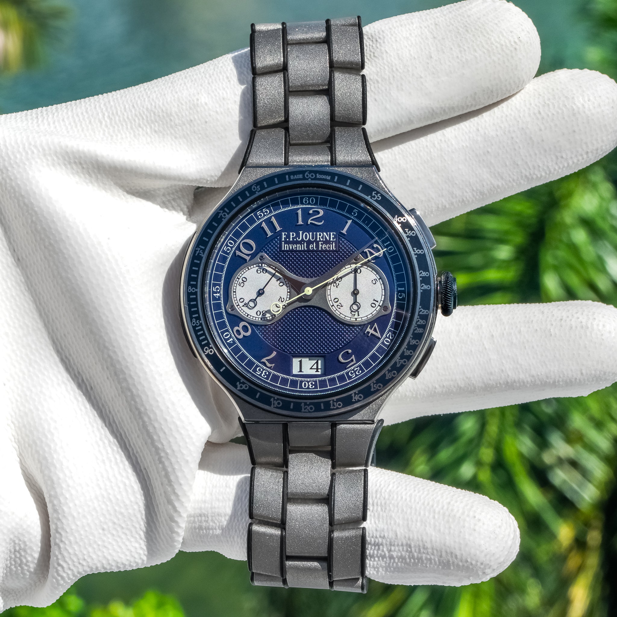 F.P. Journe LineSport Chronograph Monopoussoir Rattrapante Platinum 44mm