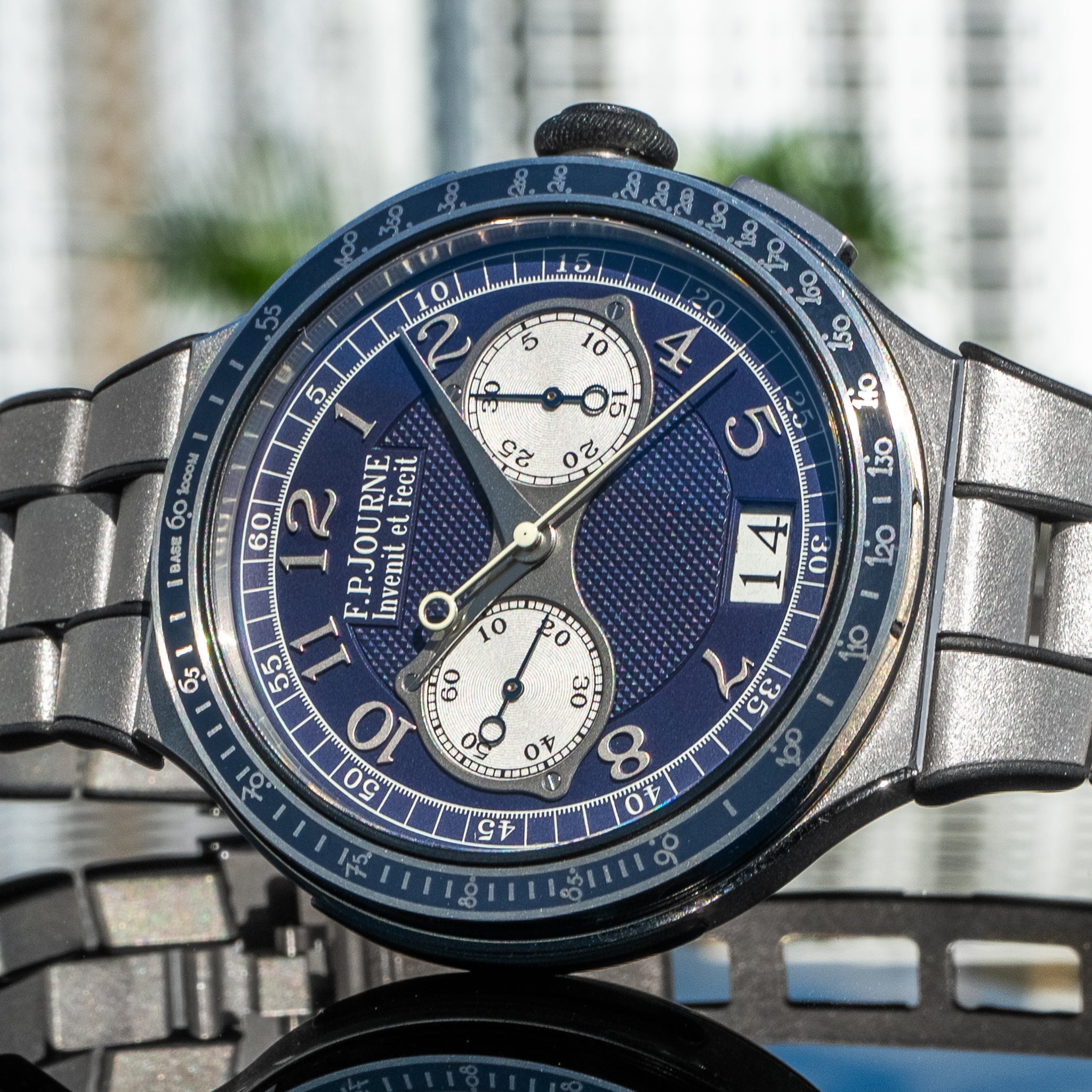 F.P. Journe LineSport Chronograph Monopoussoir Rattrapante Platinum 44mm