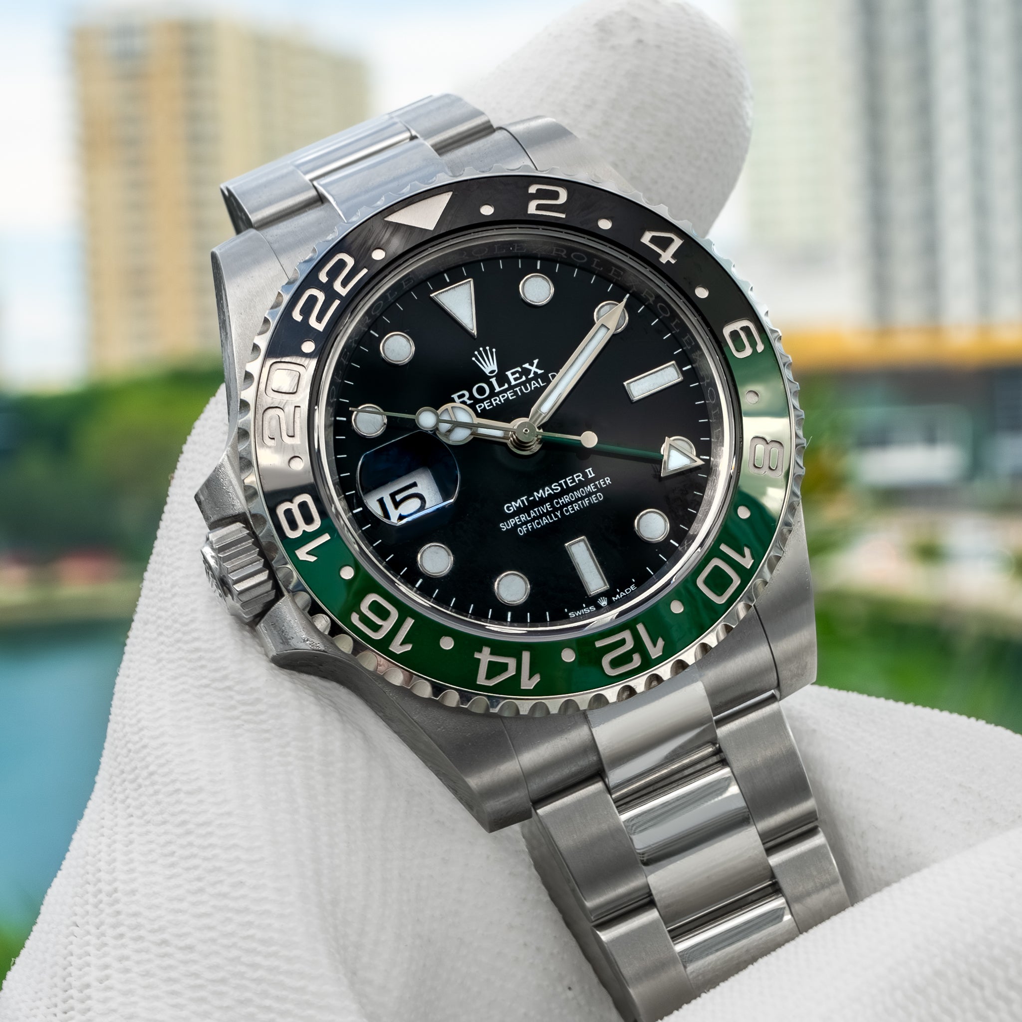 Black Rolex Gmt Master Nero Rolex GMT Master II 16710 Stainless