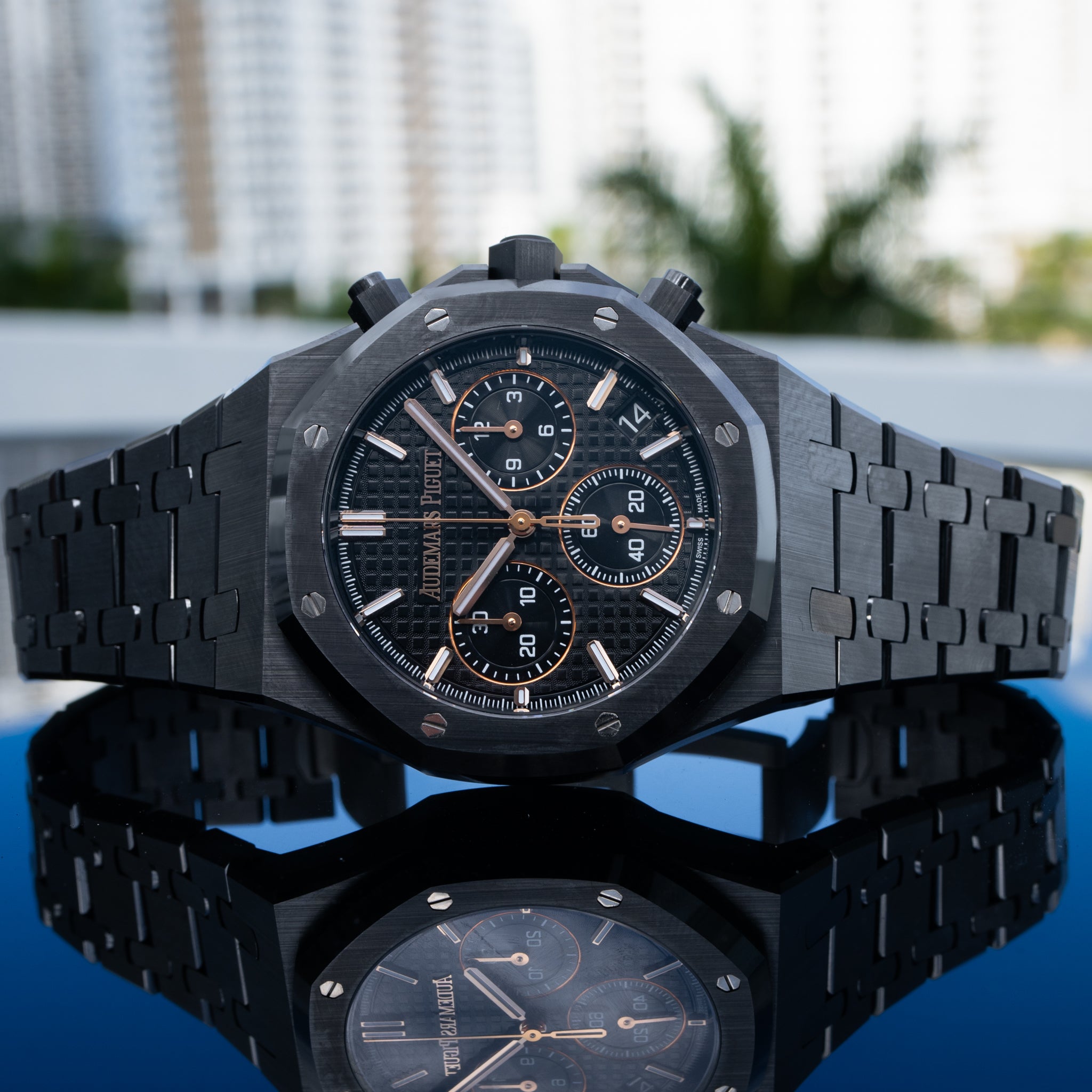 2024 Audemars Piguet Royal Oak Black Dial Ceramic Chronograph 26240CE