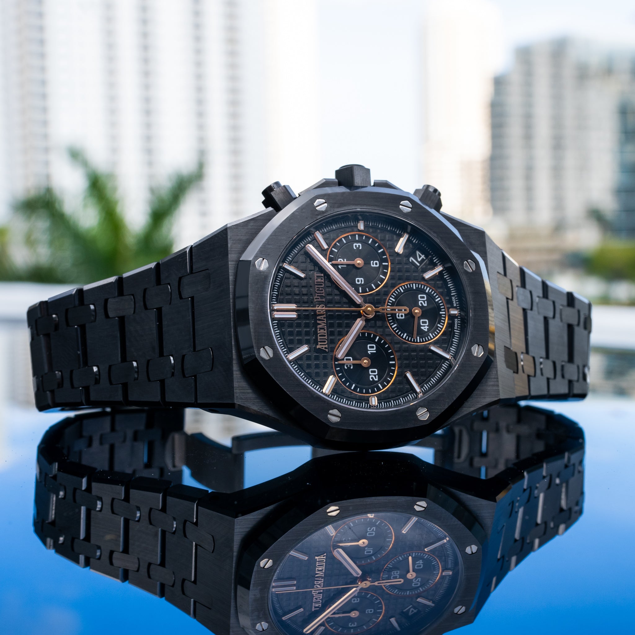 2024 Audemars Piguet Royal Oak Black Dial Ceramic Chronograph 26240CE