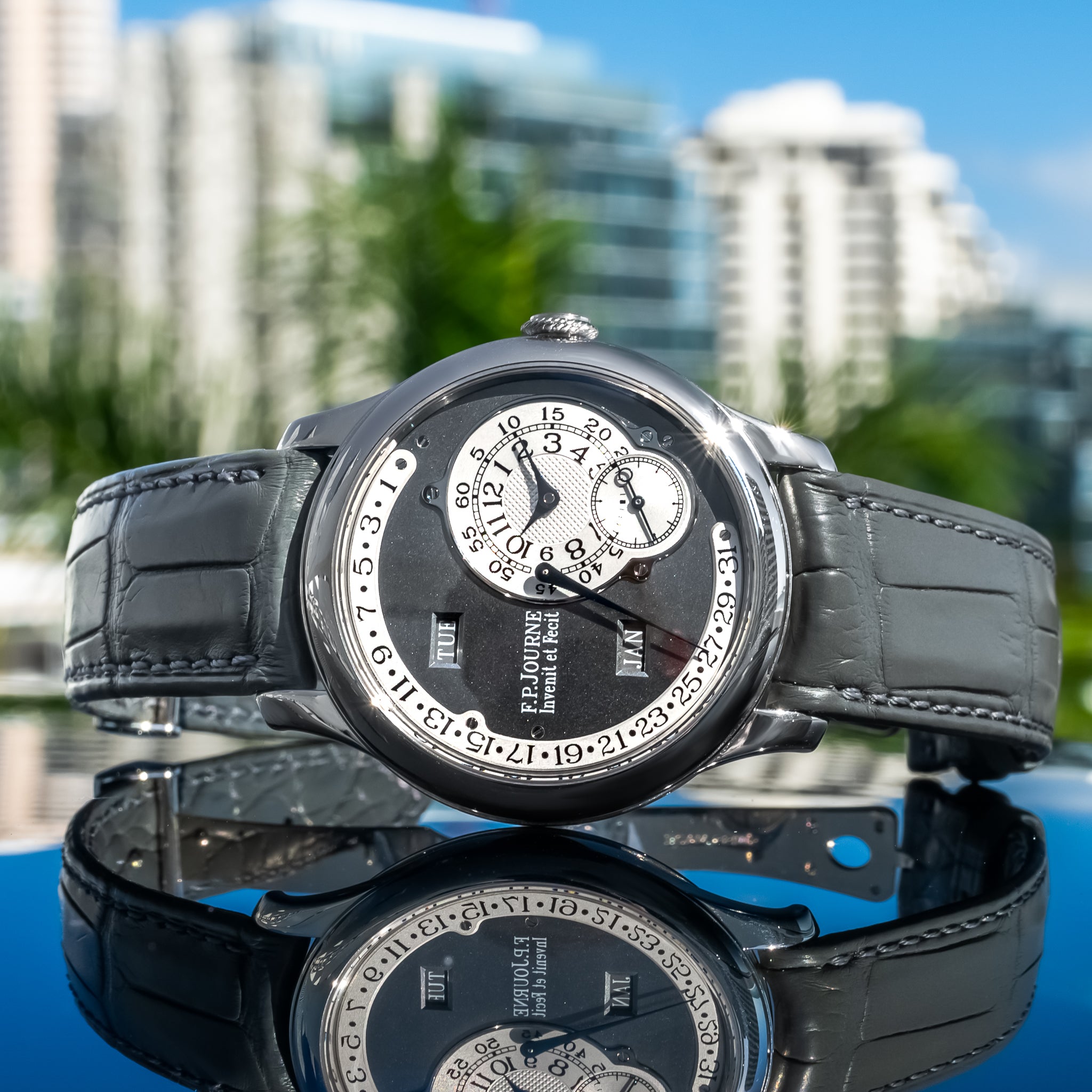 F.P. Journe Octa Calendrier Ruthenium Dial 40mm