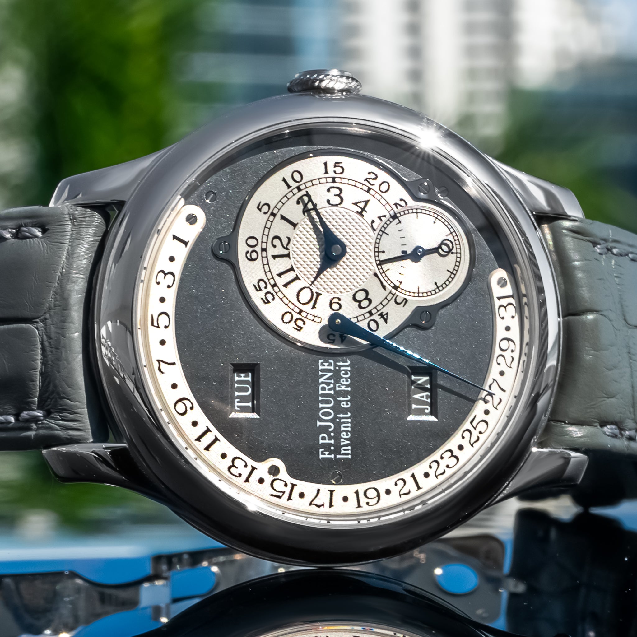 F.P. Journe Octa Calendrier Ruthenium Dial 40mm