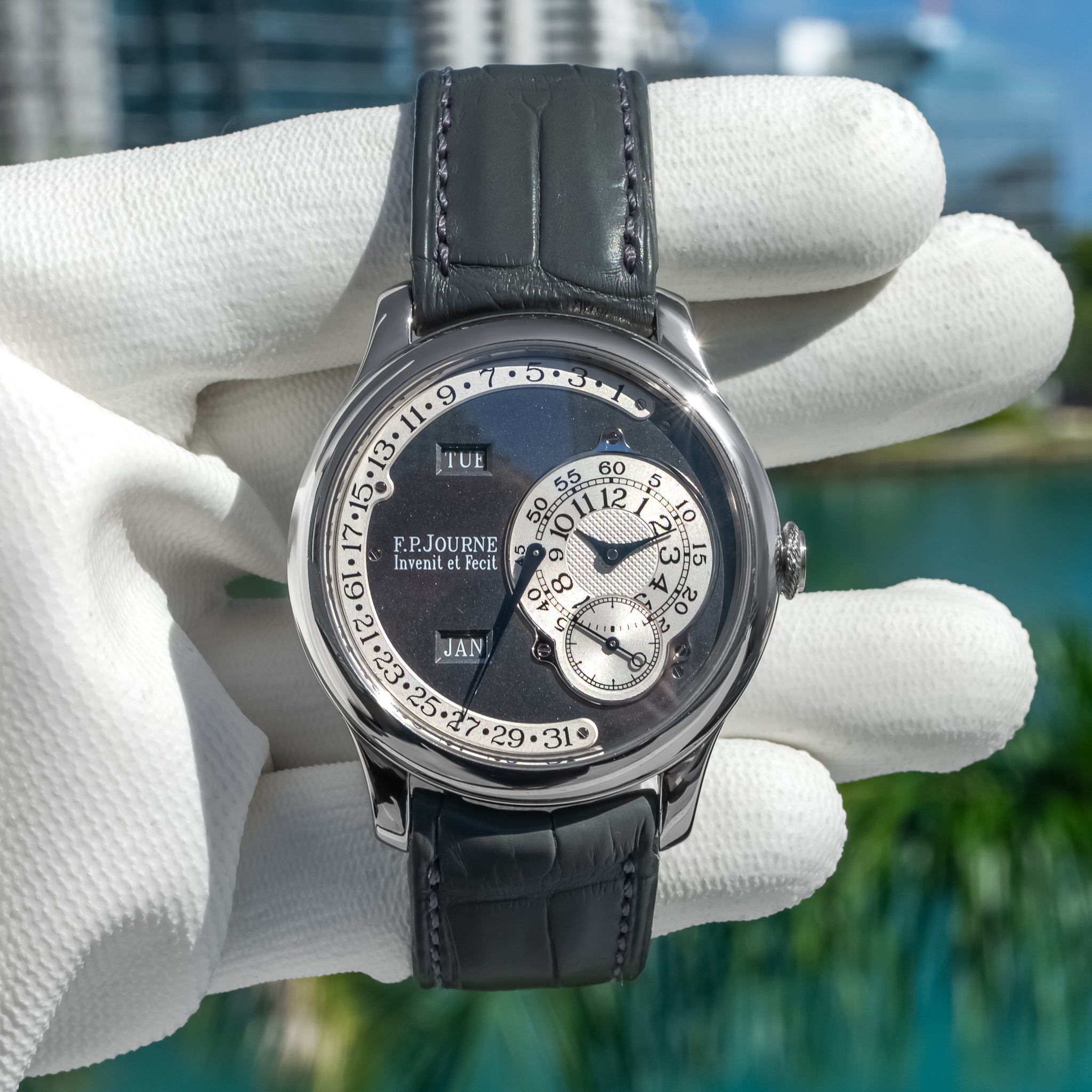 F.P. Journe Octa Calendrier Ruthenium Dial 40mm