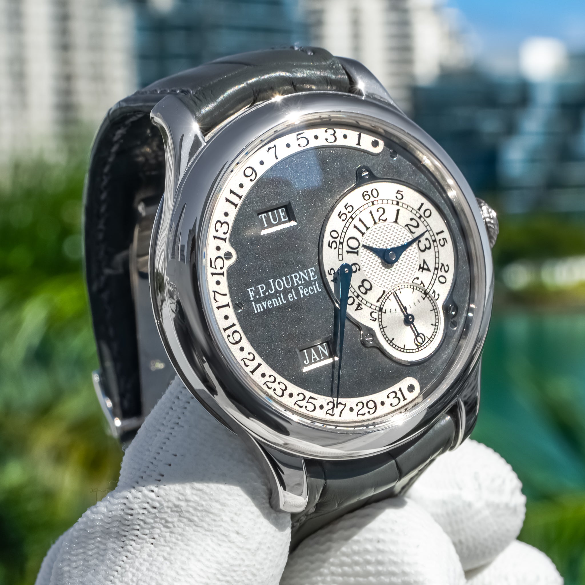 F.P. Journe Octa Calendrier Ruthenium Dial 40mm