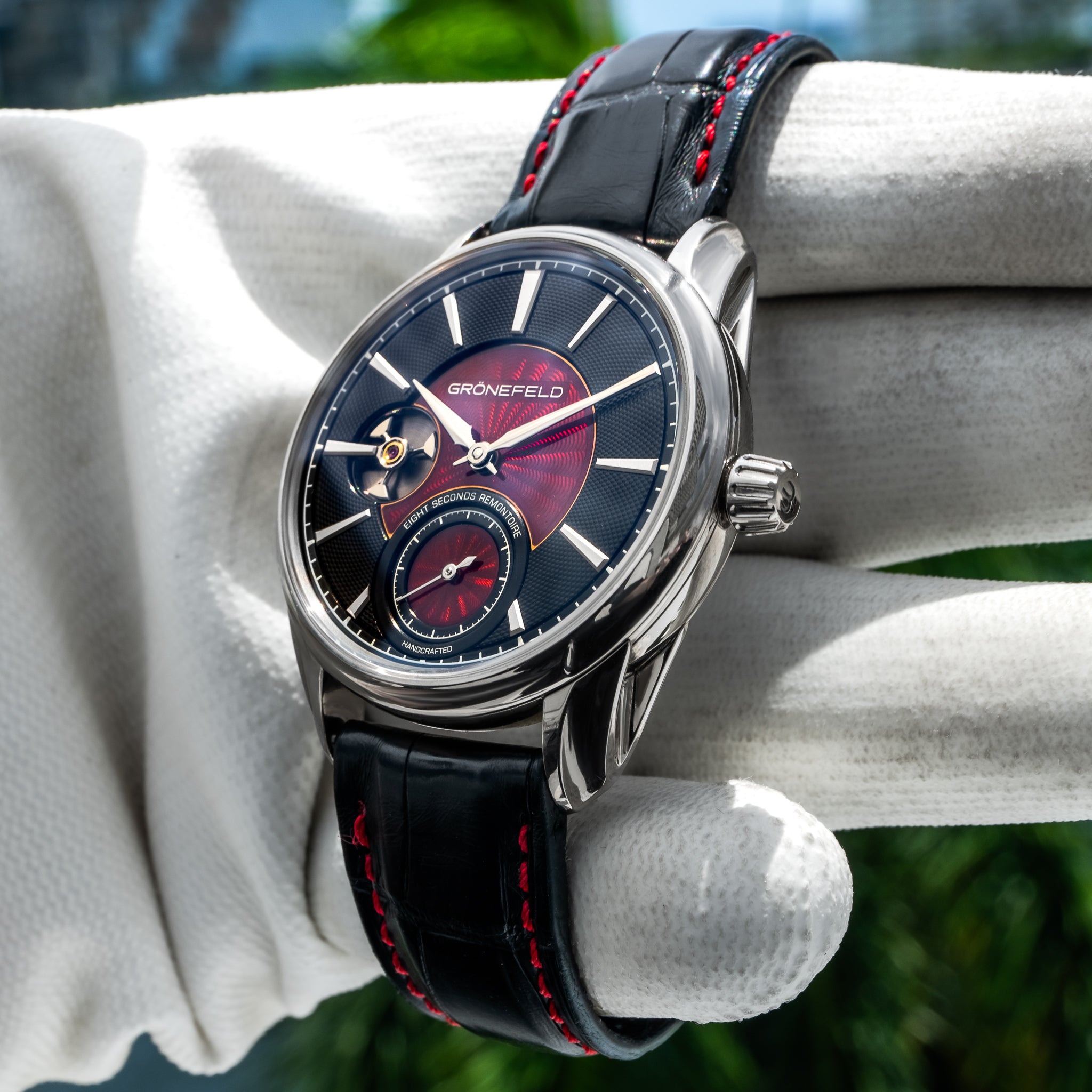 Gronefeld 1941 Remontoire White Gold 39.5mm