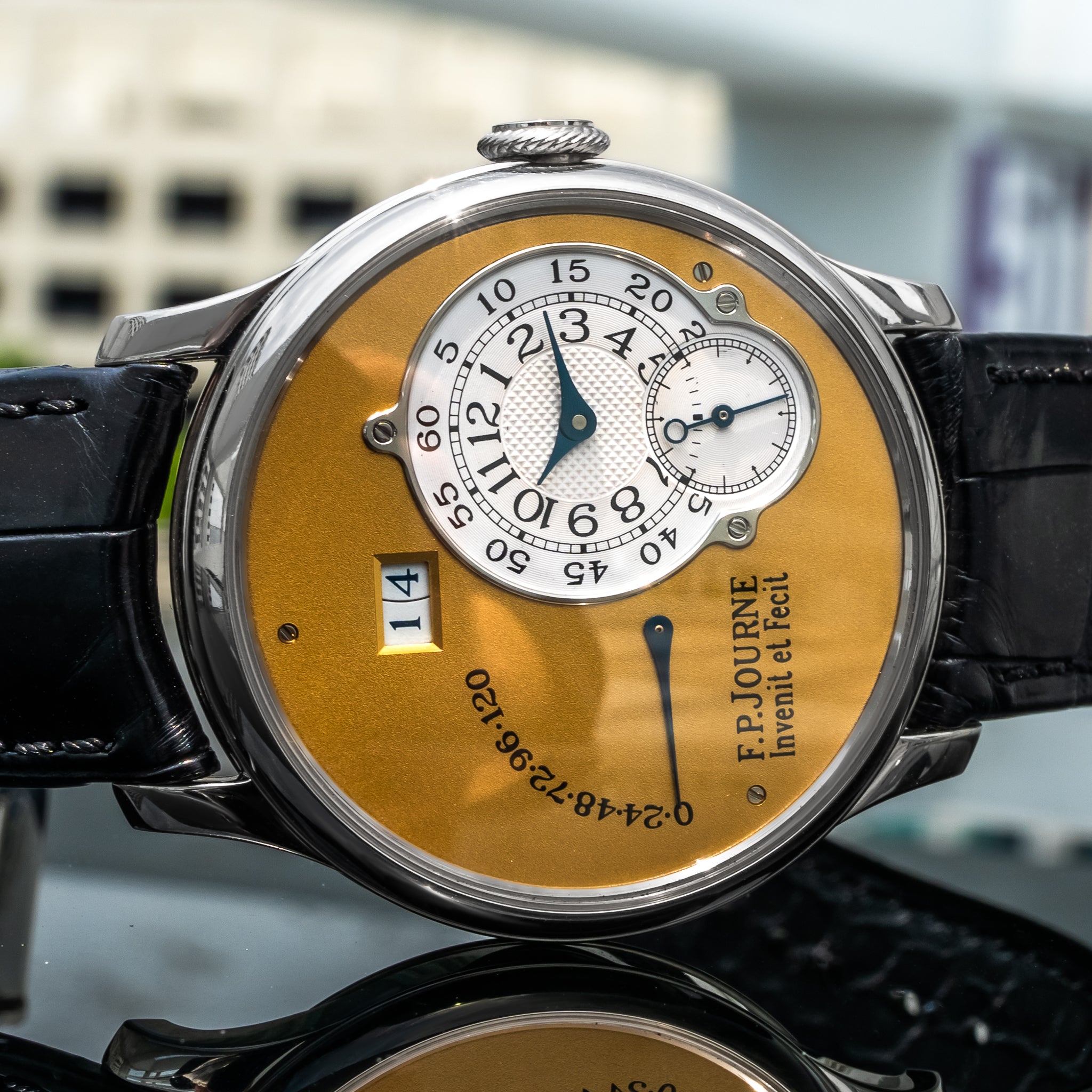 F.P. Journe Octa Reserve De Marche Platinum Brass Movement 38mm