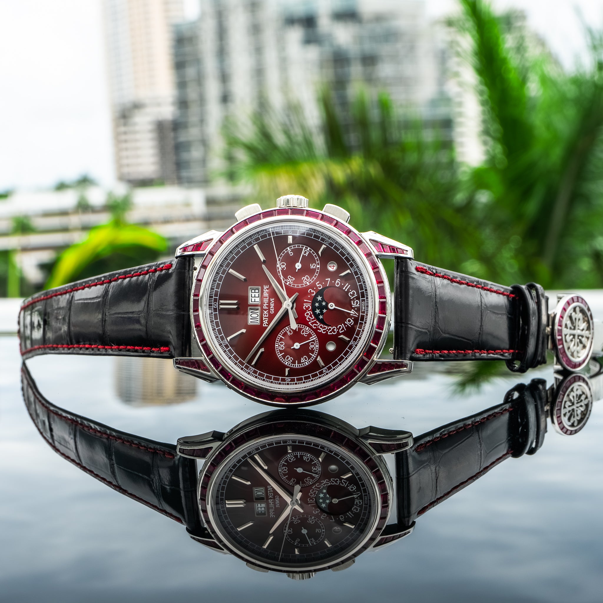 Patek Philippe Grand Complications 5271/12p Perpetual Calendar Chronograph Ruby 41mm