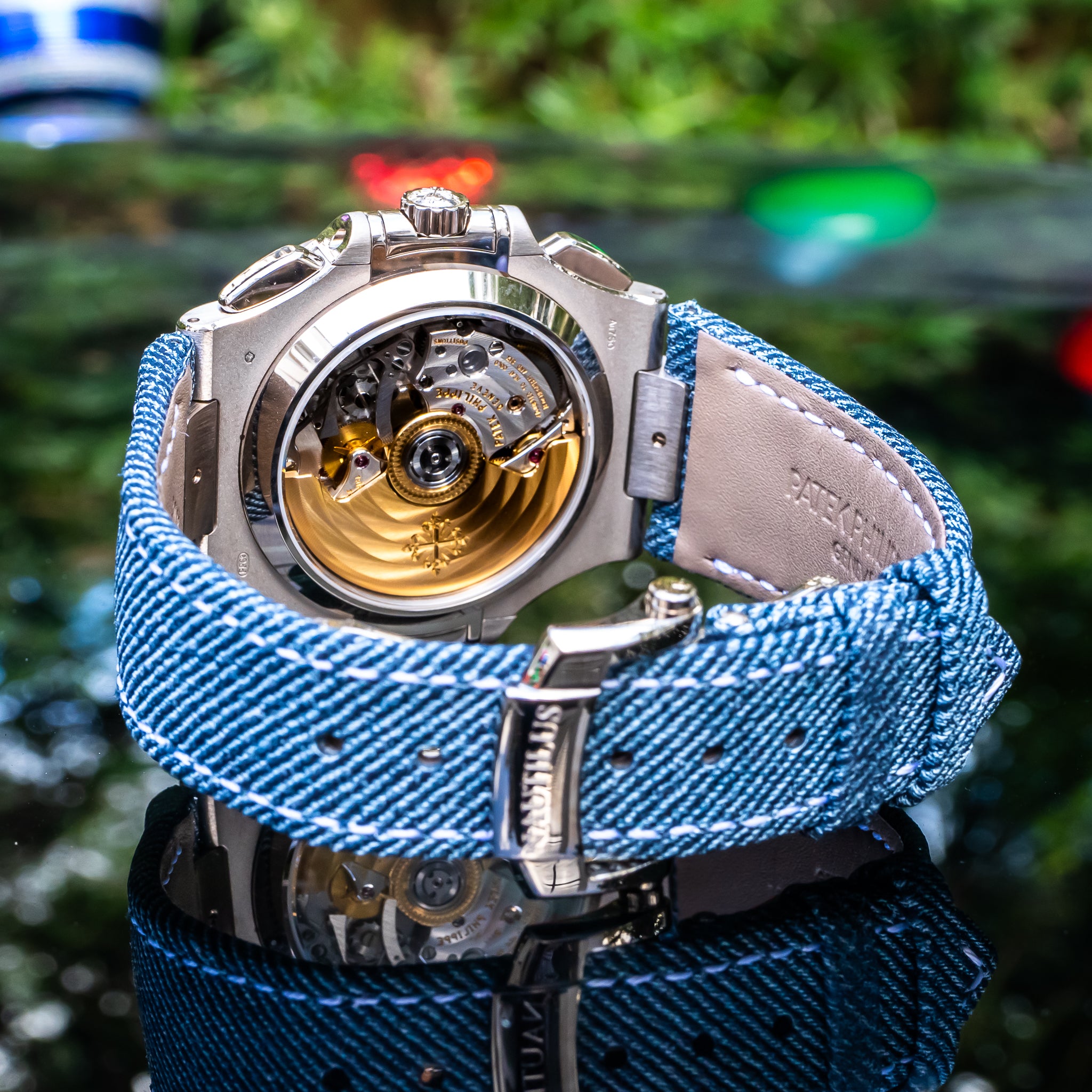 2025 Patek Philippe Nautilus 5980/60G Travel Time Chronograph