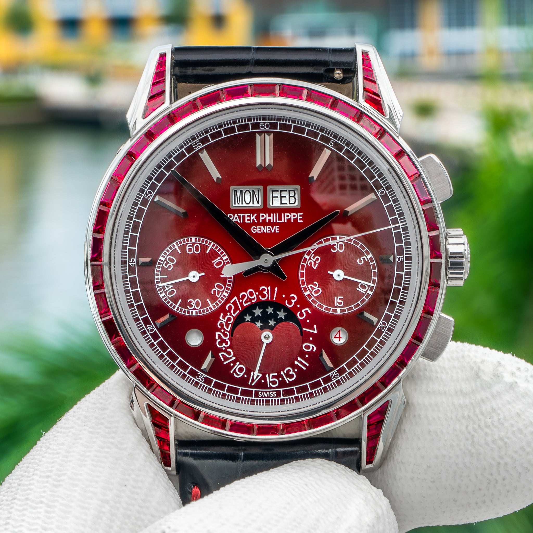 Patek Philippe Grand Complications 5271/12p Perpetual Calendar Chronograph Ruby 41mm