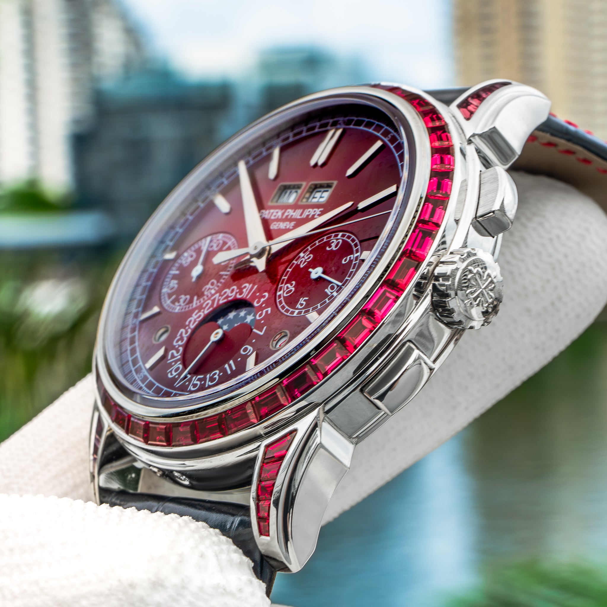 Patek Philippe Grand Complications 5271/12p Perpetual Calendar Chronograph Ruby 41mm