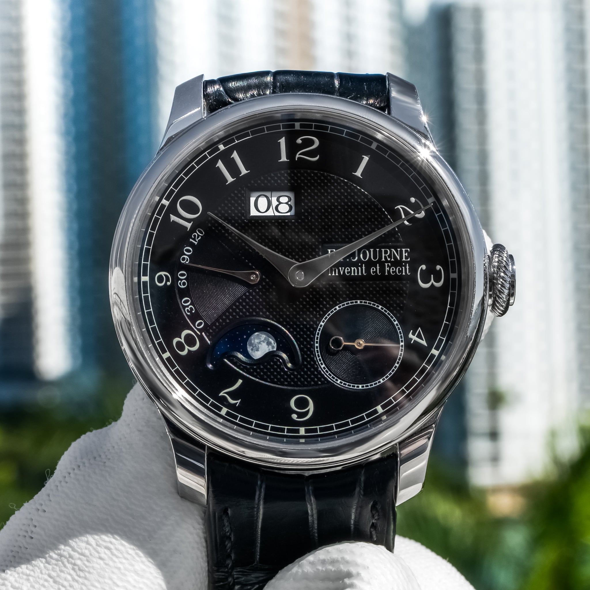 F.P. Journe Octa Automatique Lune Black Label 40mm