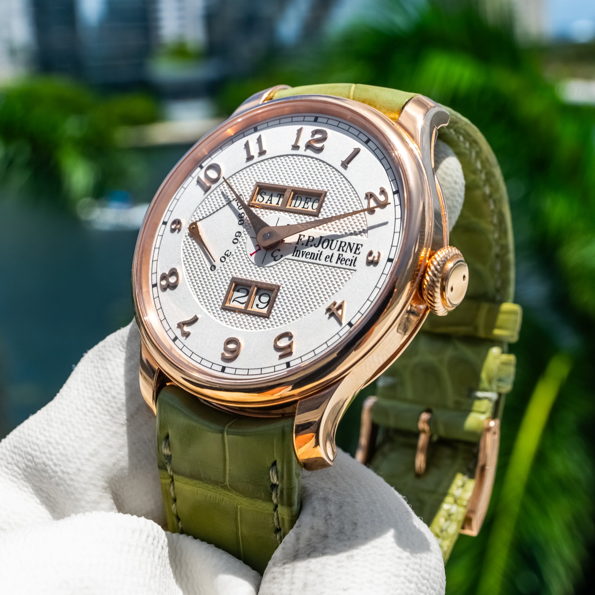 F.P. Journe Quantième Perpétuel Rose Gold White Dial 40mm