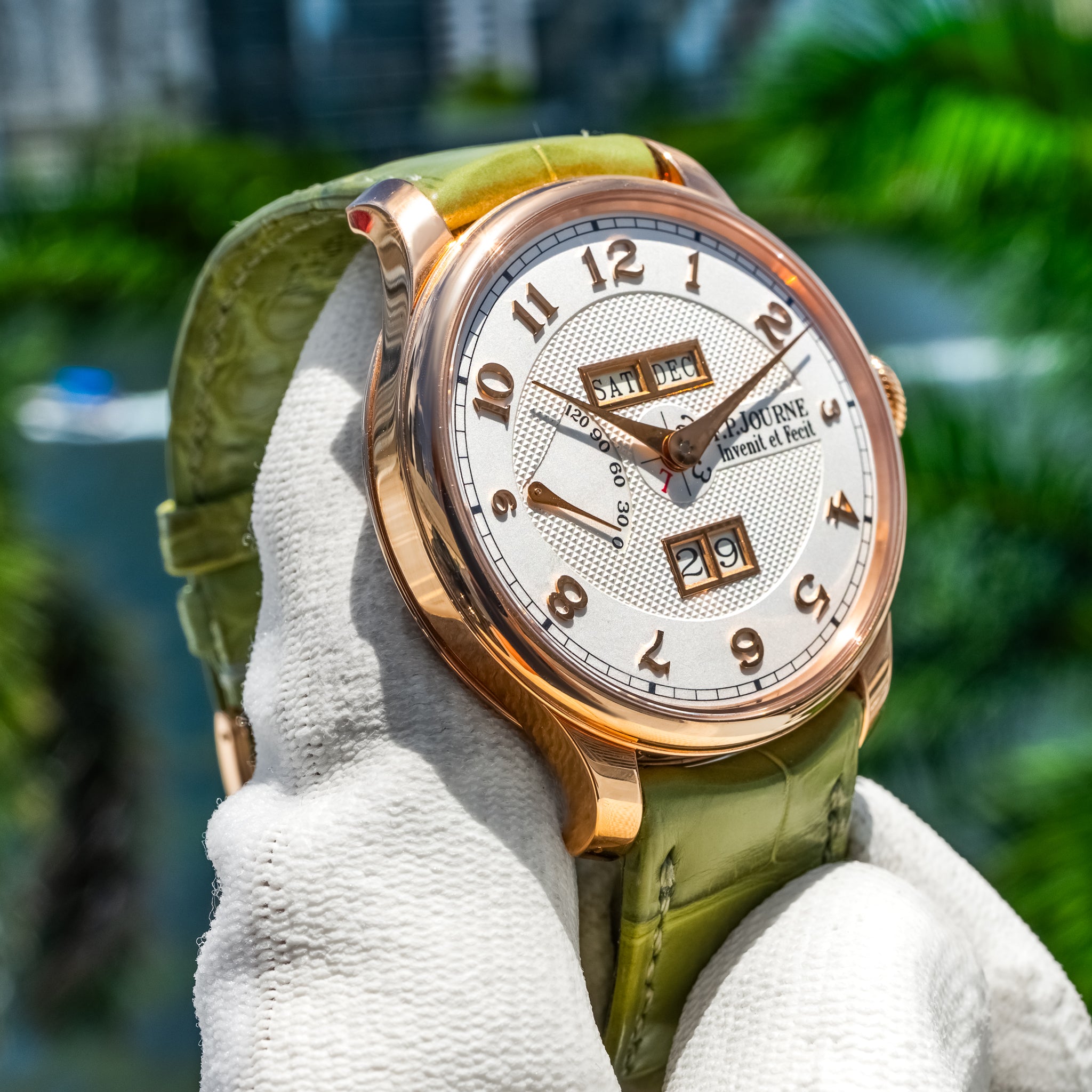 F.P. Journe Quantième Perpétuel Rose Gold White Dial 40mm