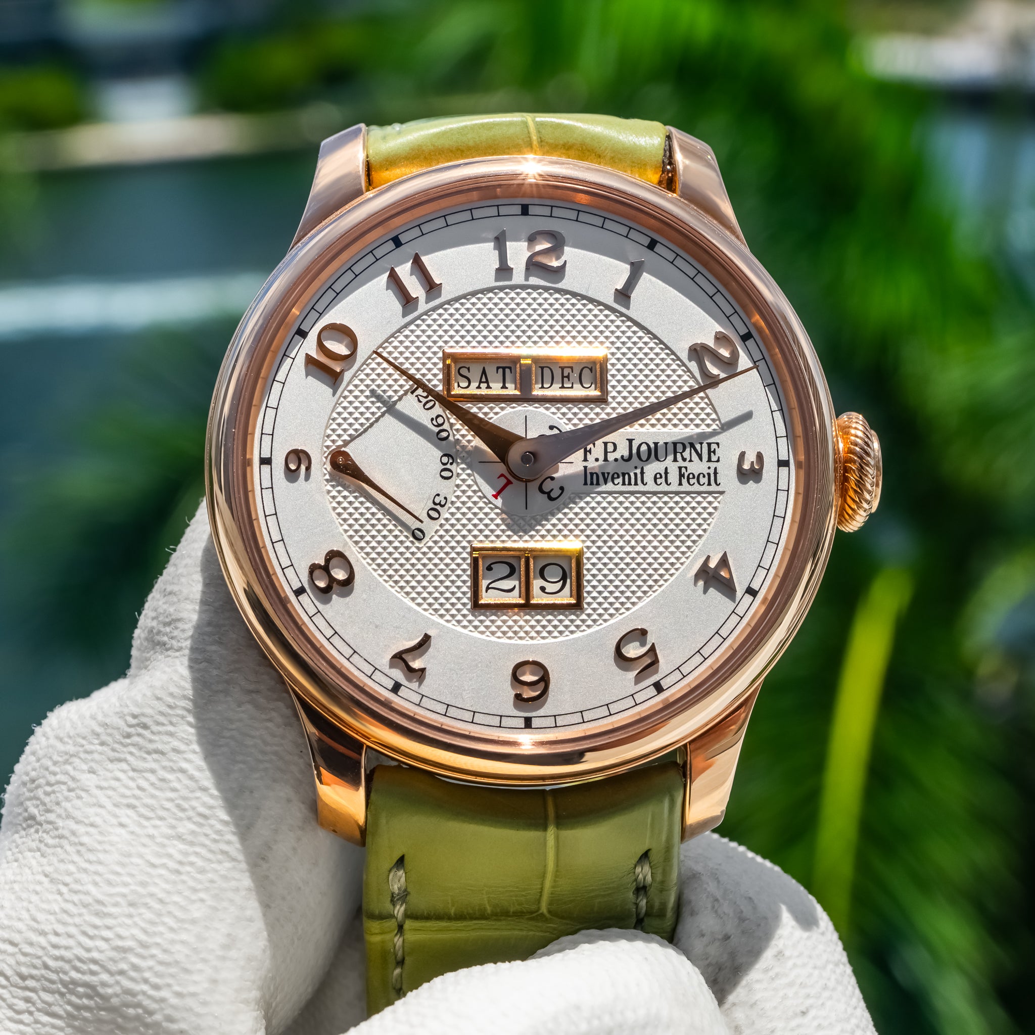 F.P. Journe Quantième Perpétuel Rose Gold White Dial 40mm