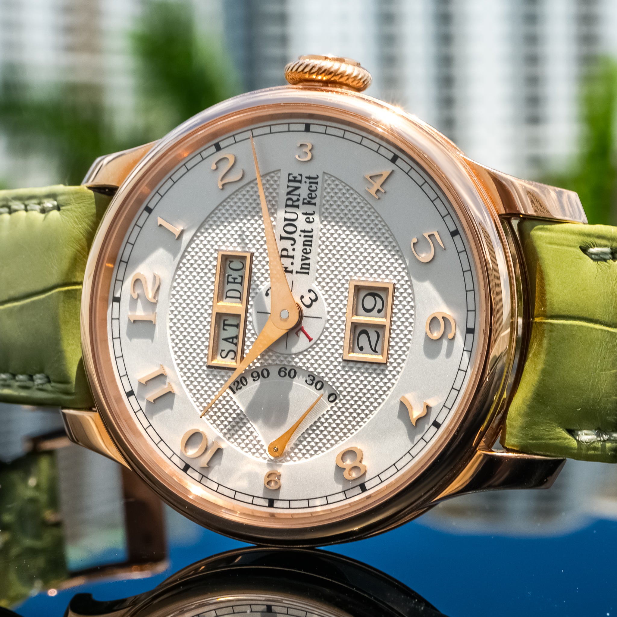 F.P. Journe Quantième Perpétuel Rose Gold White Dial 40mm