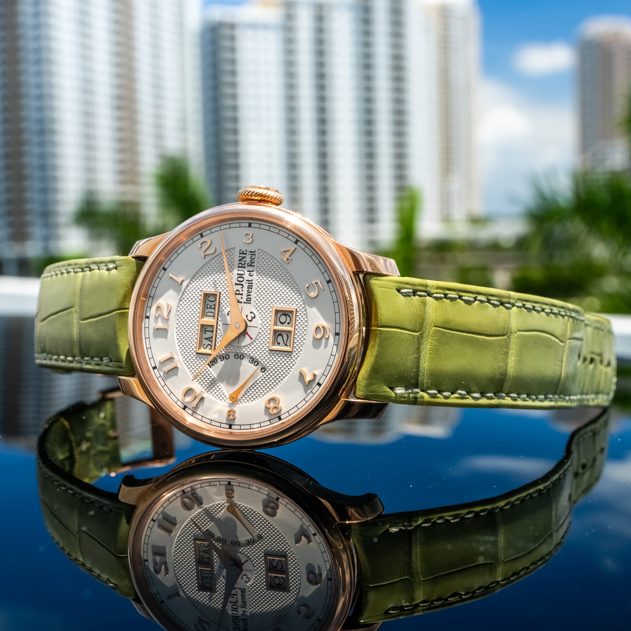 F.P. Journe Quantième Perpétuel Rose Gold White Dial 40mm