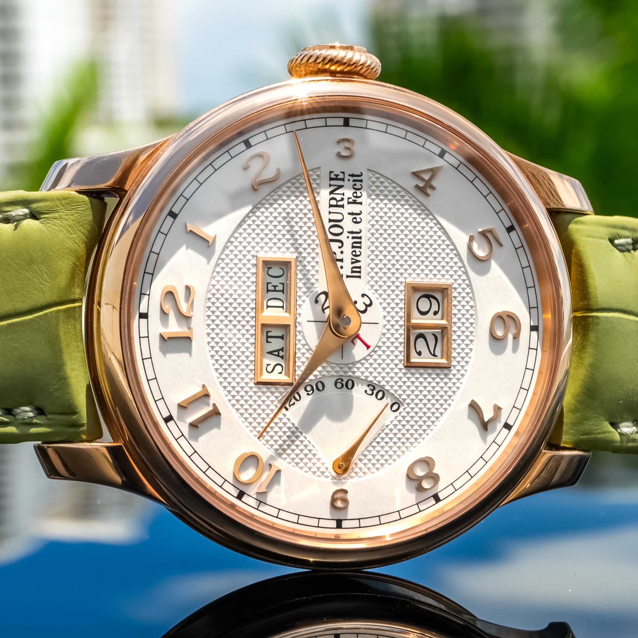 F.P. Journe Quantième Perpétuel Rose Gold White Dial 40mm