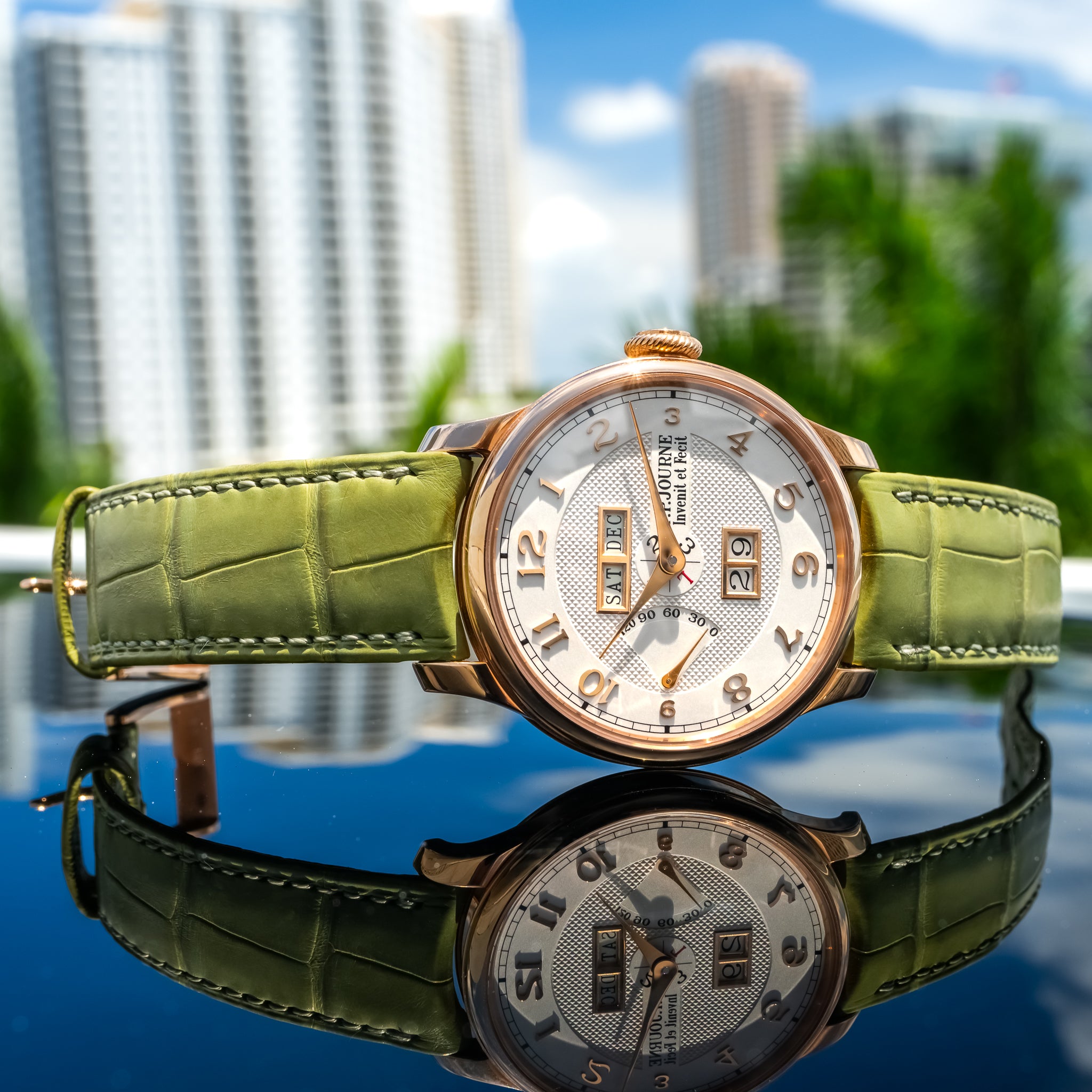 F.P. Journe Quantième Perpétuel Rose Gold White Dial 40mm