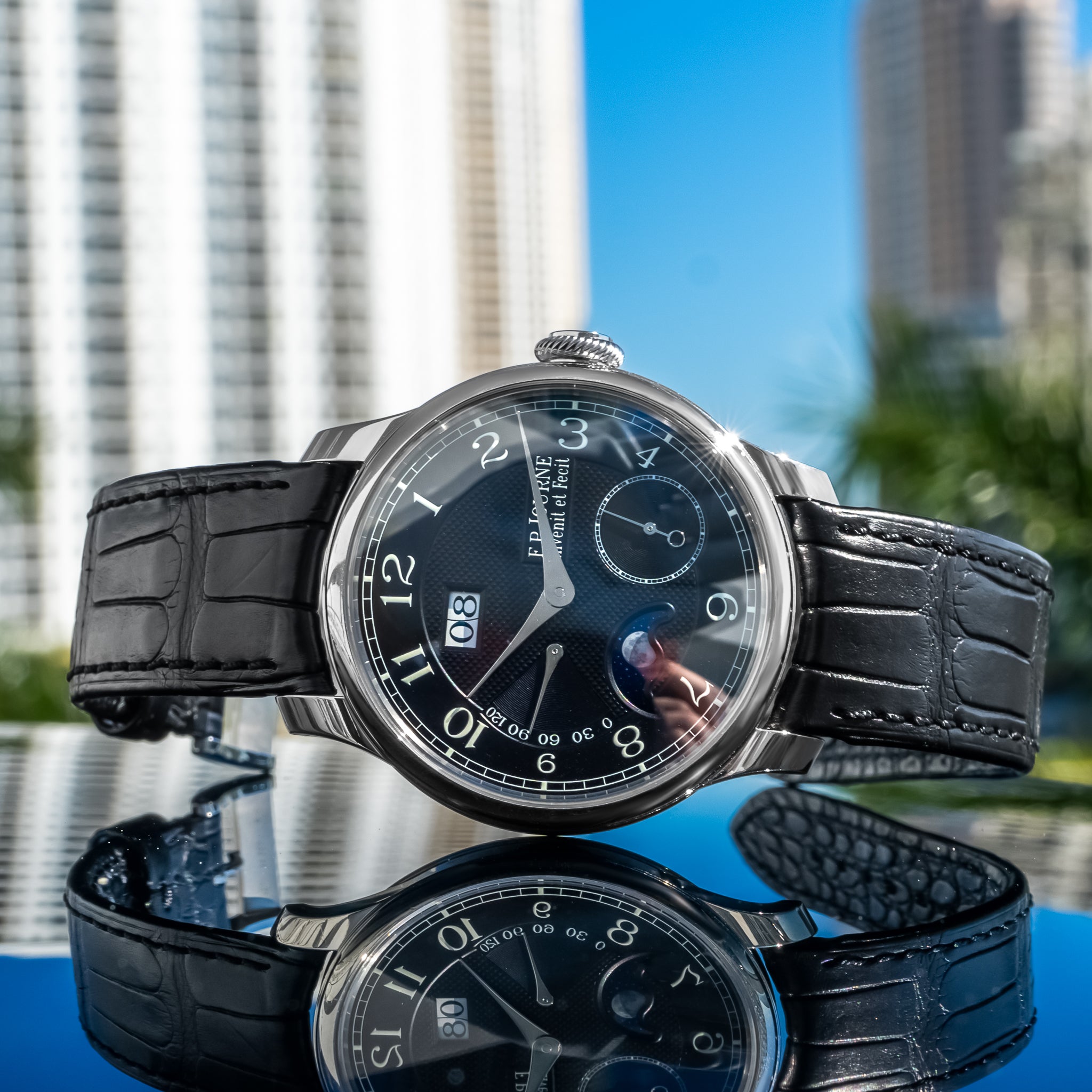 F.P. Journe Octa Automatique Lune Black Label 40mm