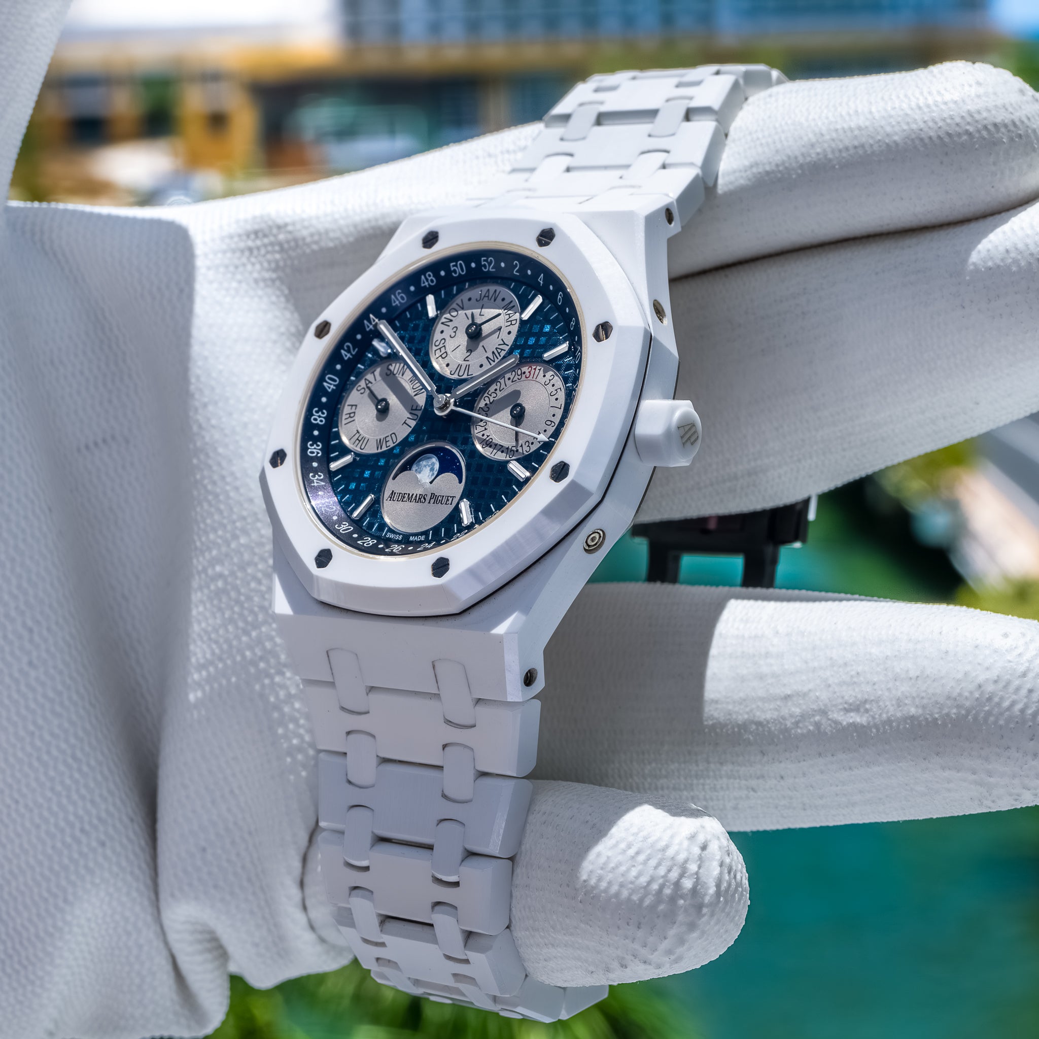 Audemars Piguet 26579CB Royal Perpetual Calendar White Ceramic