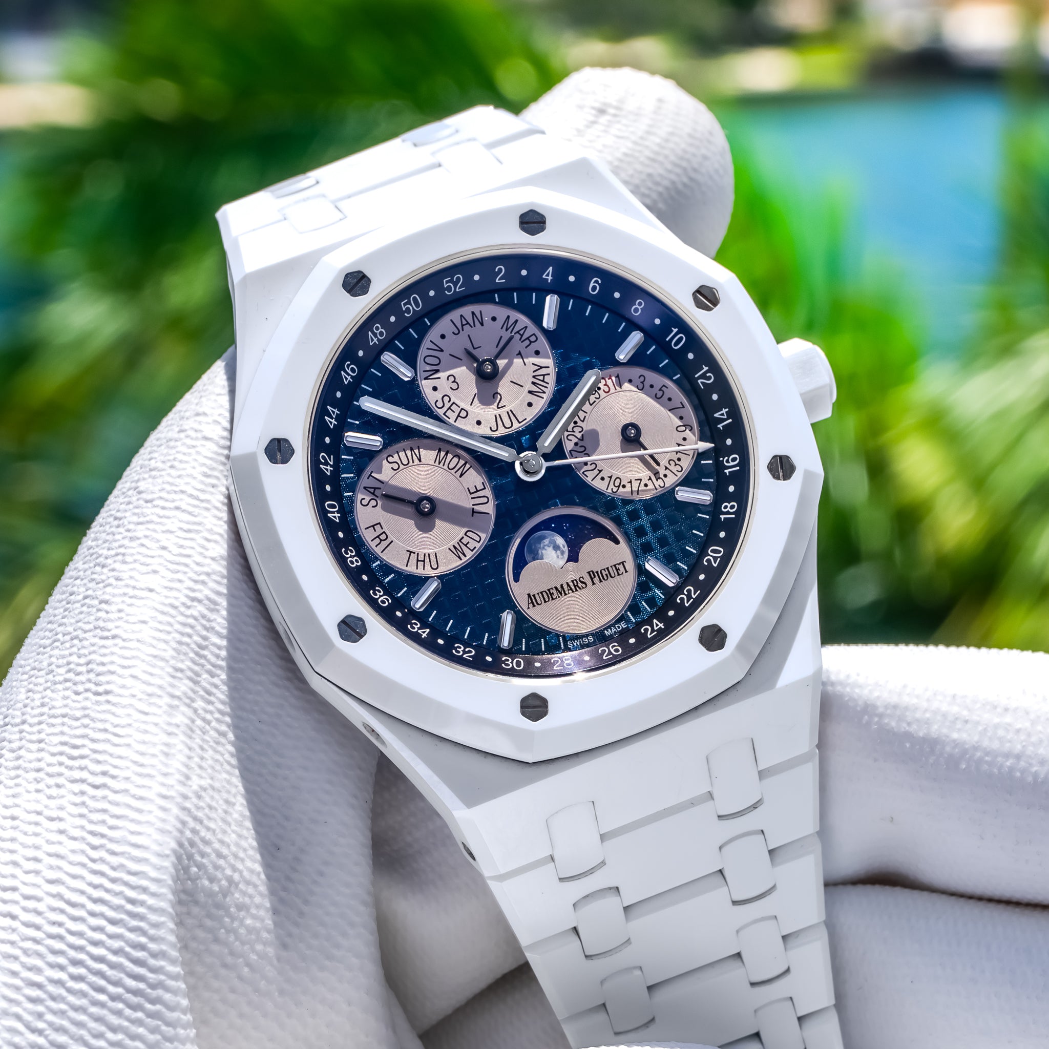 Audemars Piguet 26579CB Royal Perpetual Calendar White Ceramic