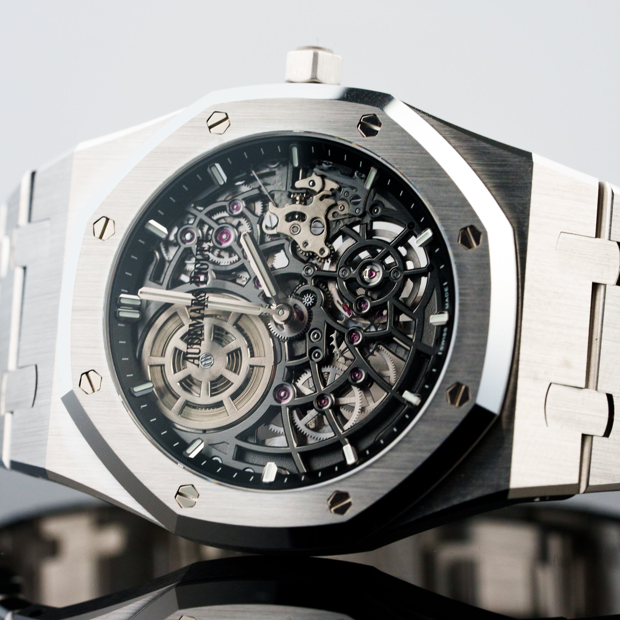 Audemars Piguet Royal Oak Jumbo Squelette White Gold 16204BC