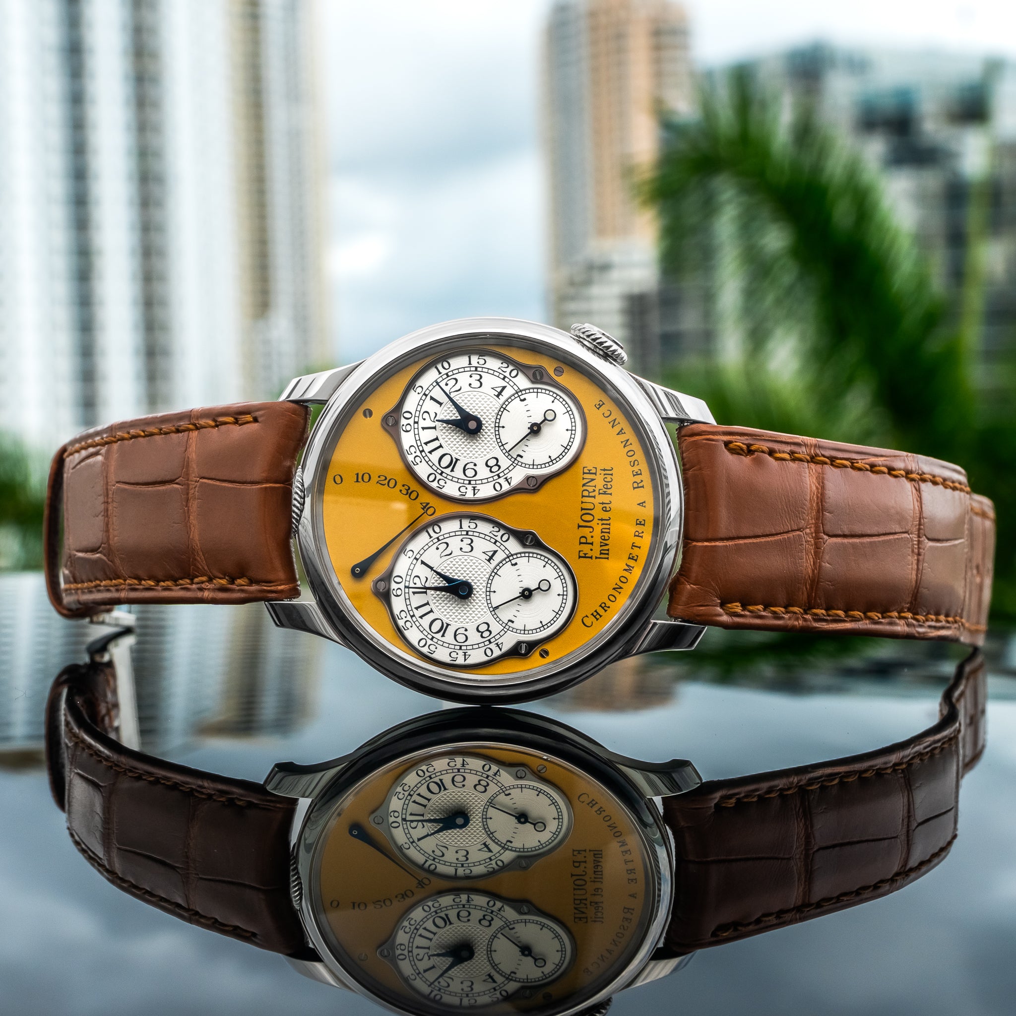 F.P. Journe Chronomètre À Résonance Steel Set 38mm