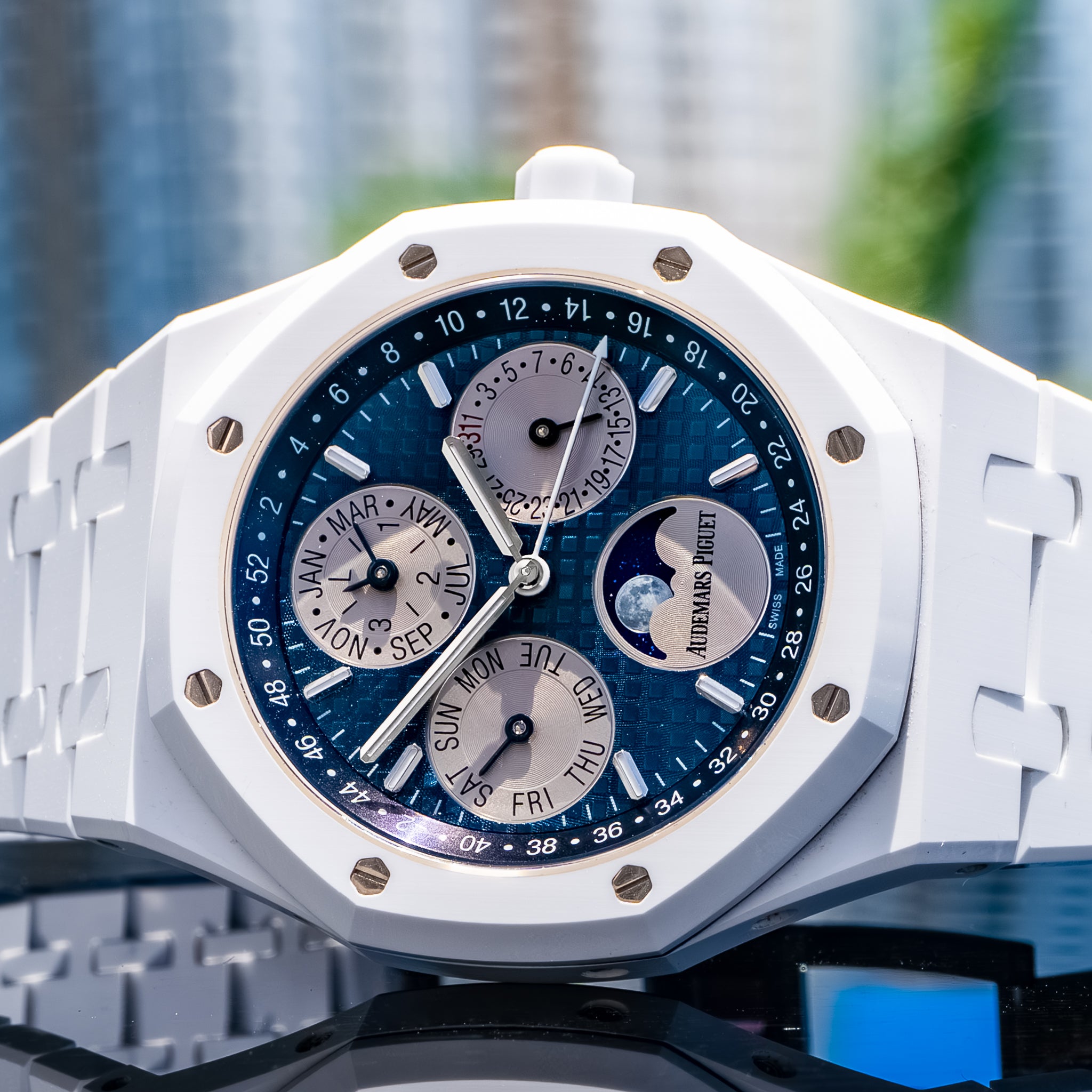 Audemars Piguet 26579CB Royal Perpetual Calendar White Ceramic