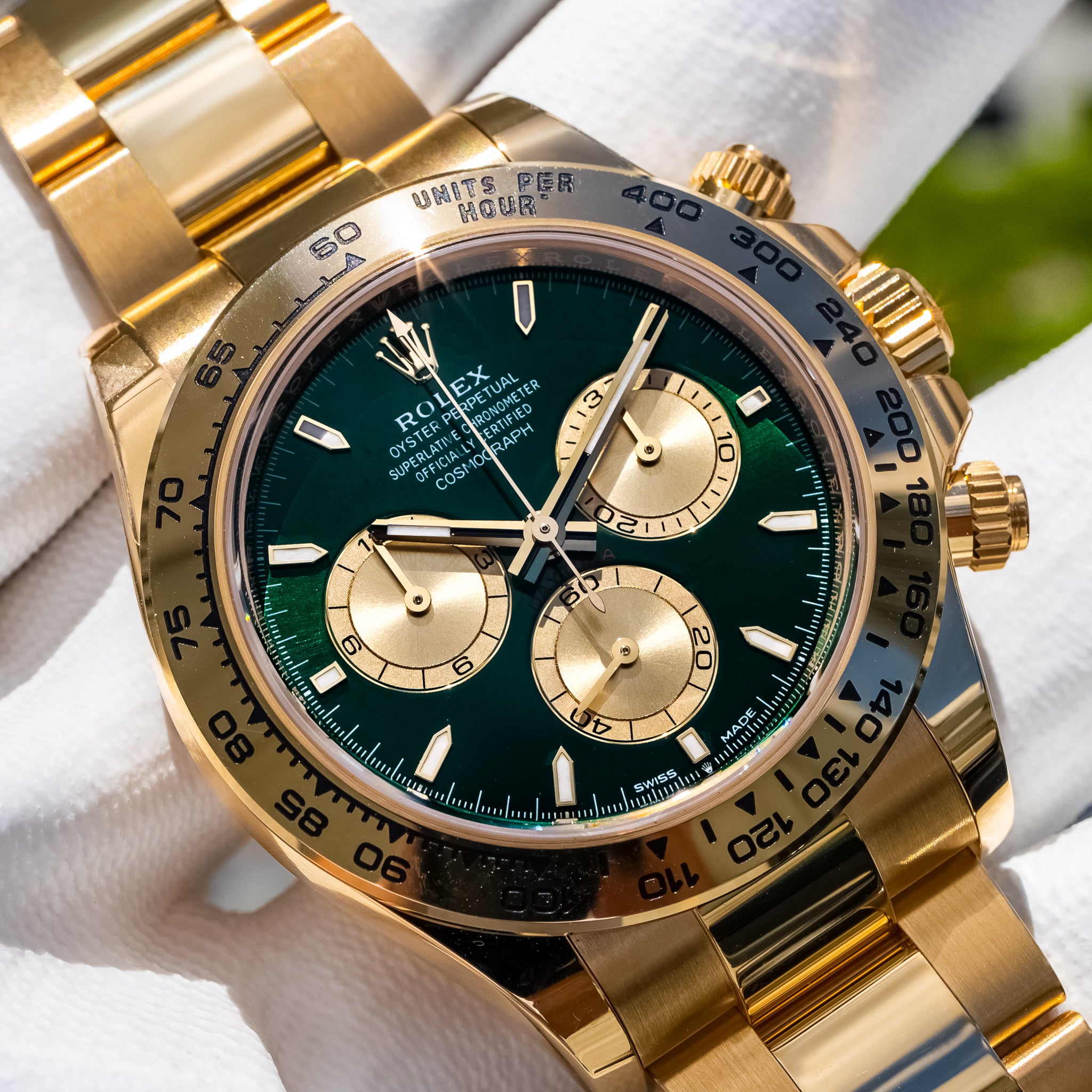 2025 Rolex Daytona 126508 Green Dial 40mm