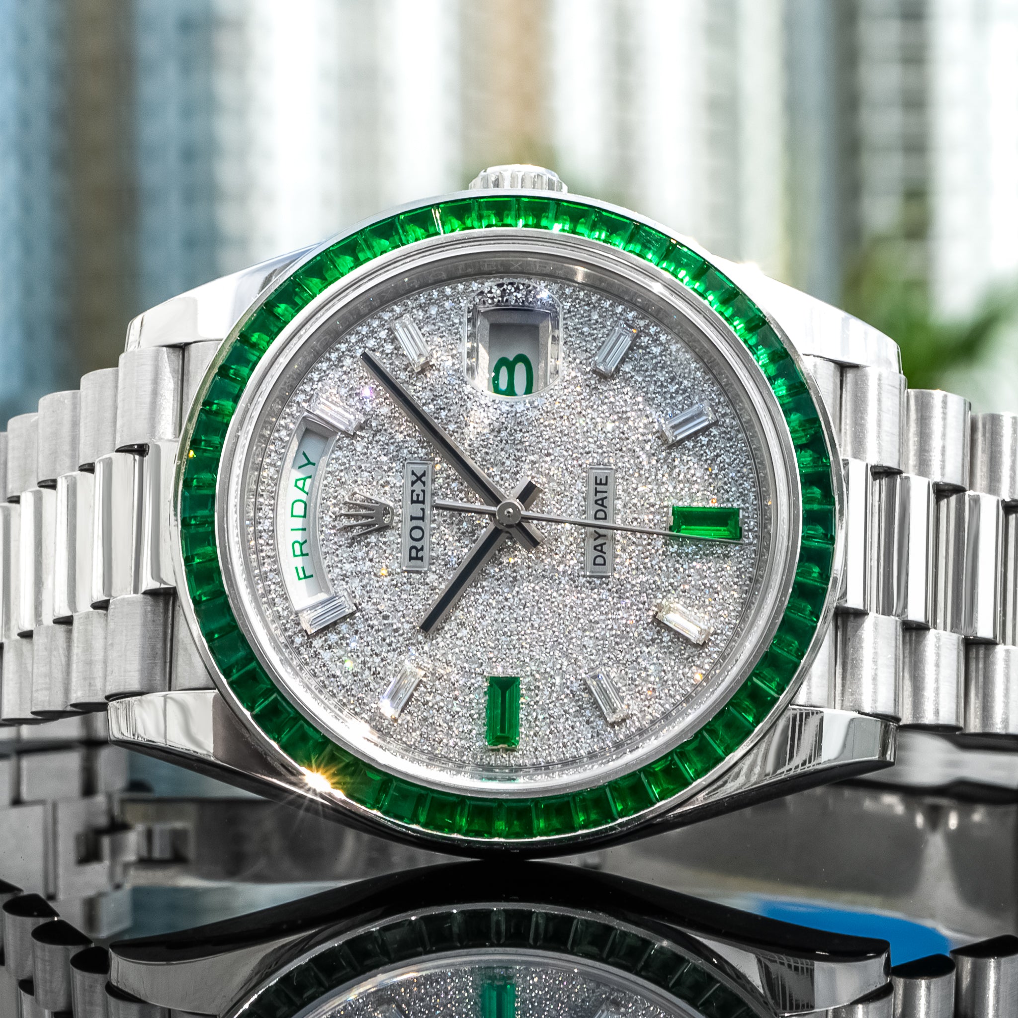 Rolex Day-Date 228396TEM Emerald 40mm