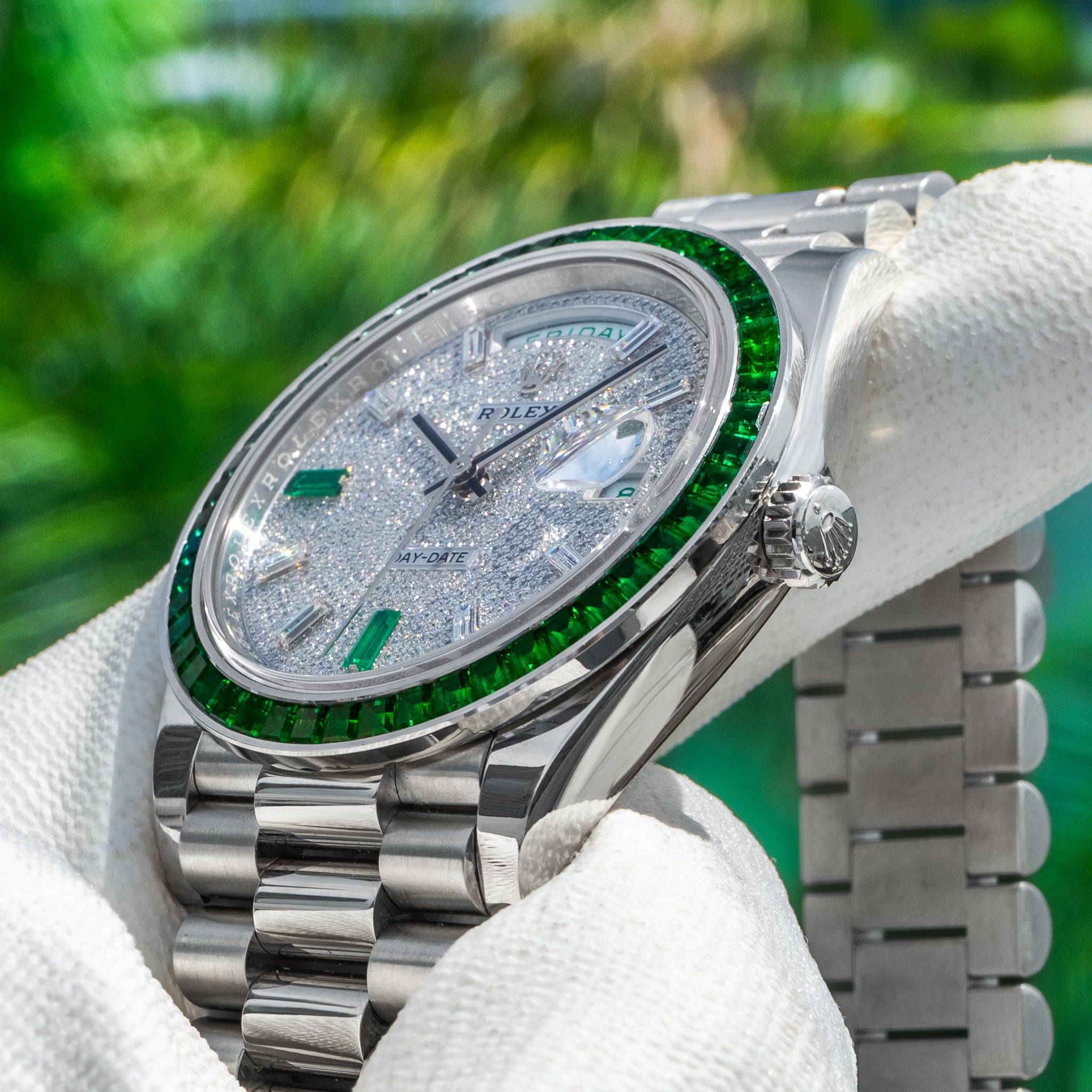 Rolex Day-Date 228396TEM Emerald 40mm