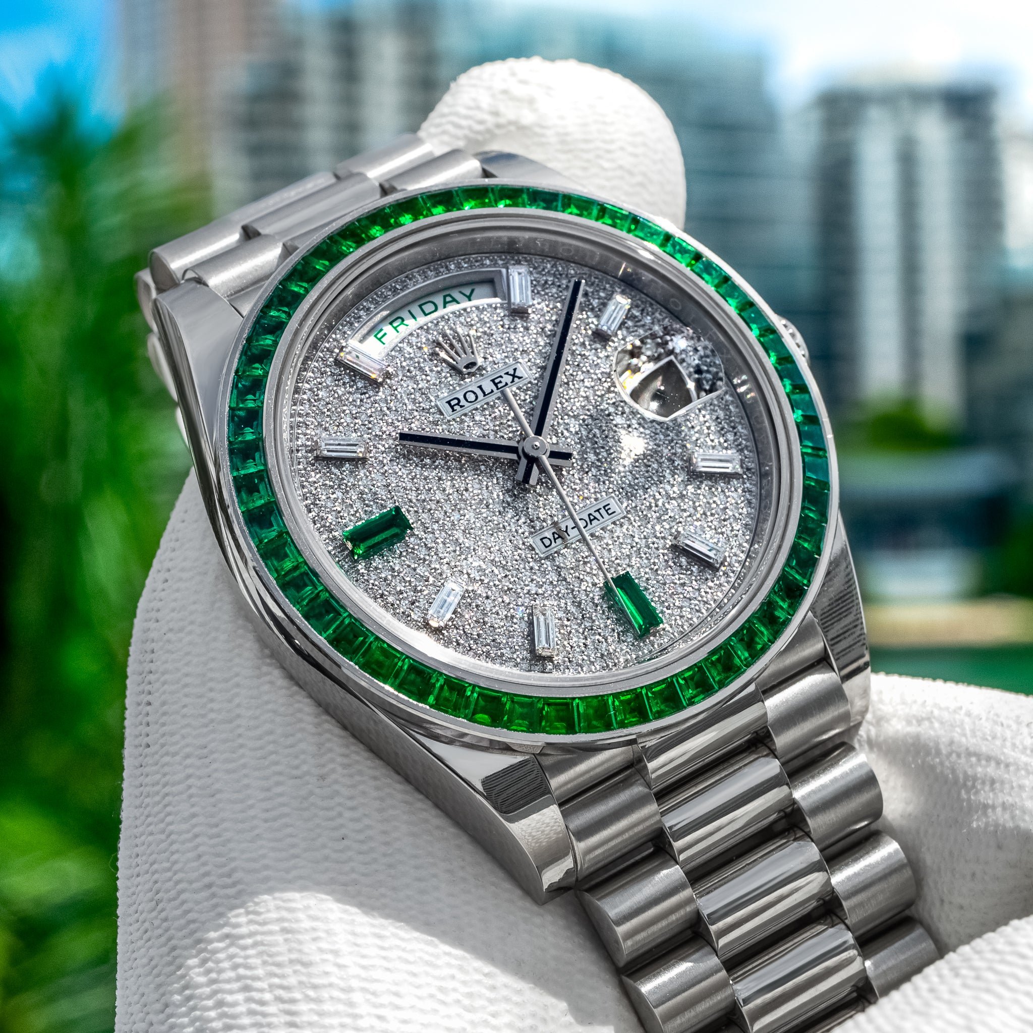 Rolex Day-Date 228396TEM Emerald 40mm