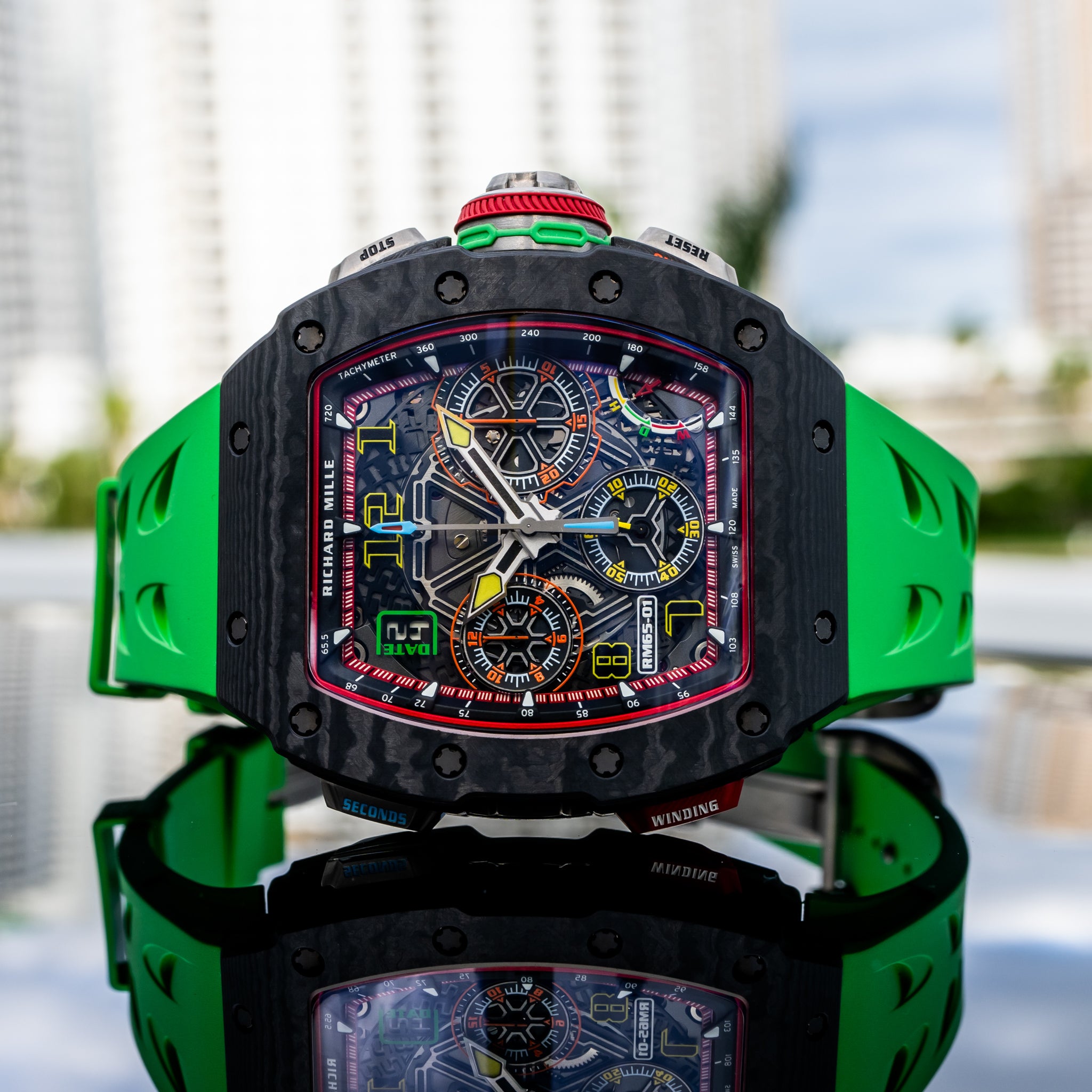 Richard Mille 2021 RM 65-01 Split-Seconds Chronograph Black NTPT