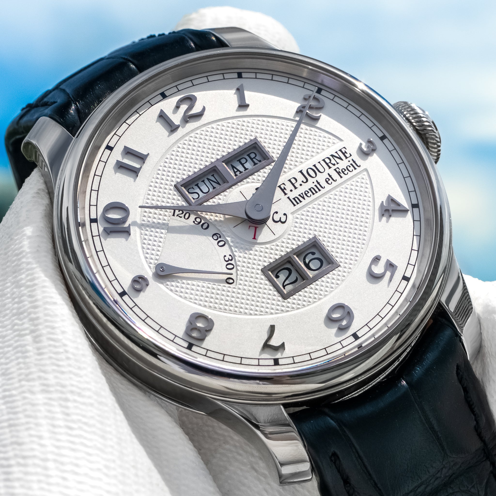 F.P. Journe Quantième Perpétuel Platinum White Dial 40mm