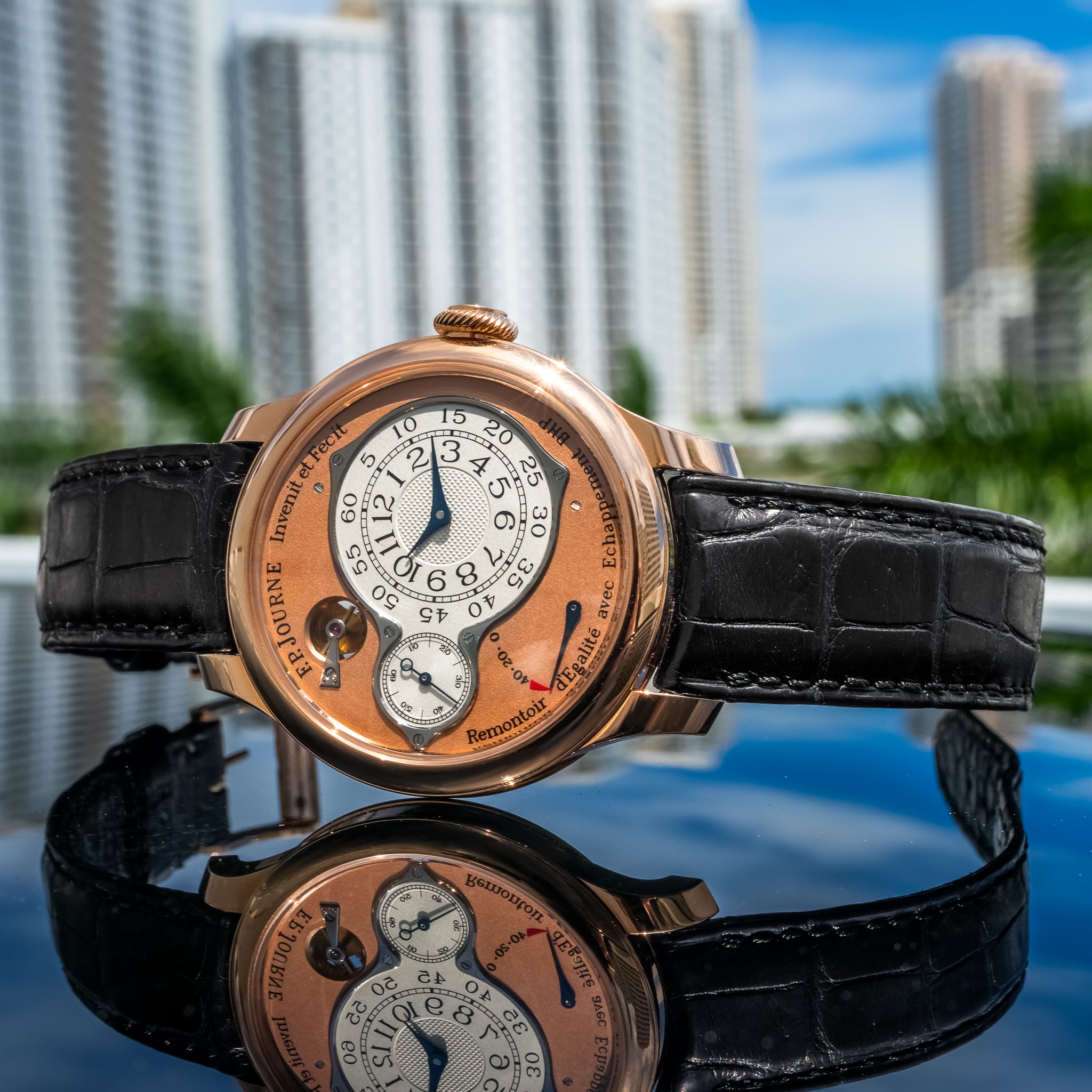 F.P. Journe CO Chronomètre Optimum Rose Gold Salmon Dial 42mm