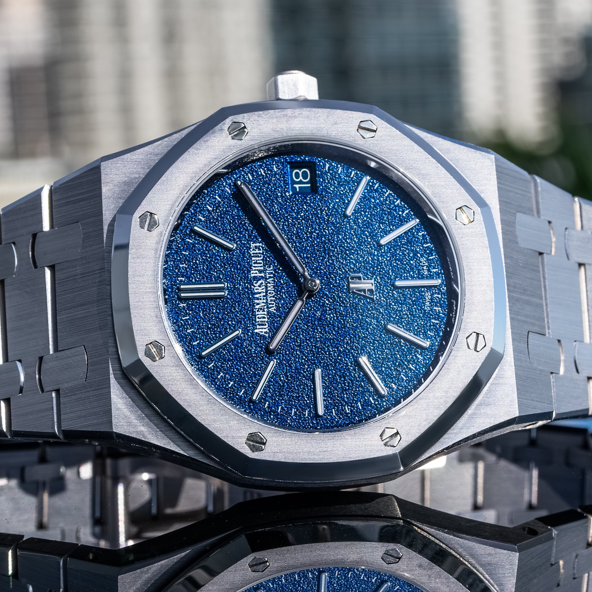 Audemars Piguet Unworn 2023 Royal Oak "Jumbo" Extra-Thin 16202BC