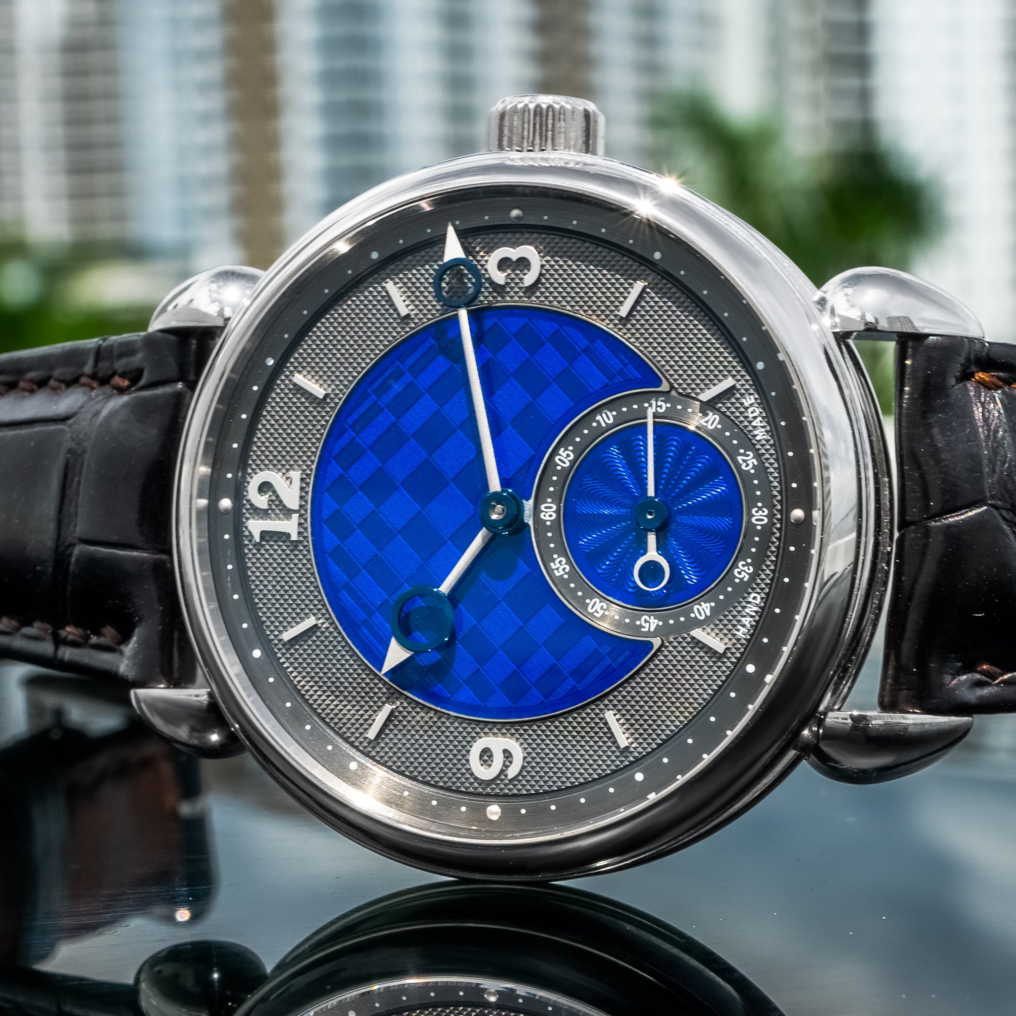 2024 Voutilainen Vingt-8 "Optical Illusion" Platinum 39mm