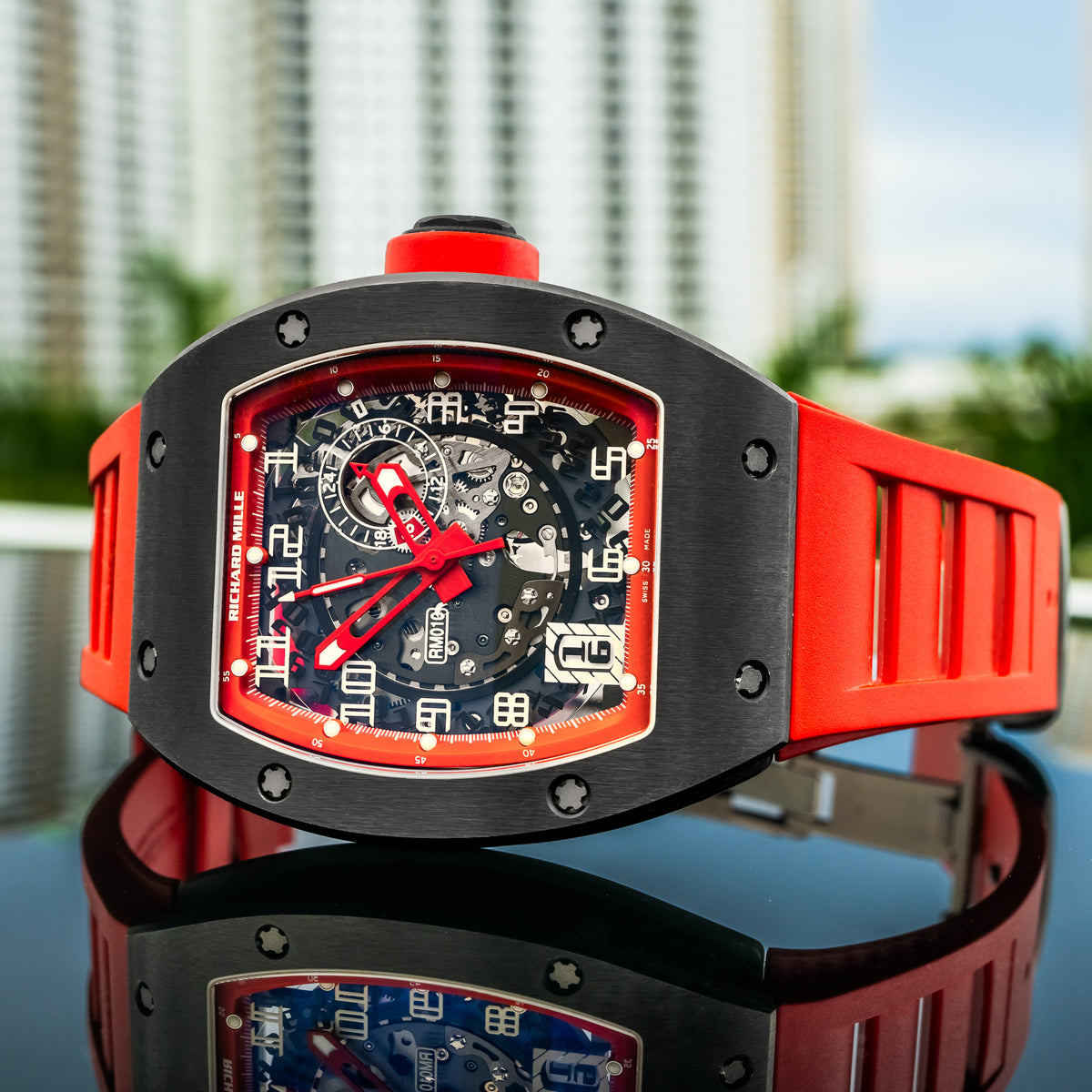 Richard Mille RM010 Sepang GP Limited Edition of 20 Titanium 48 mm x 39.3 mm