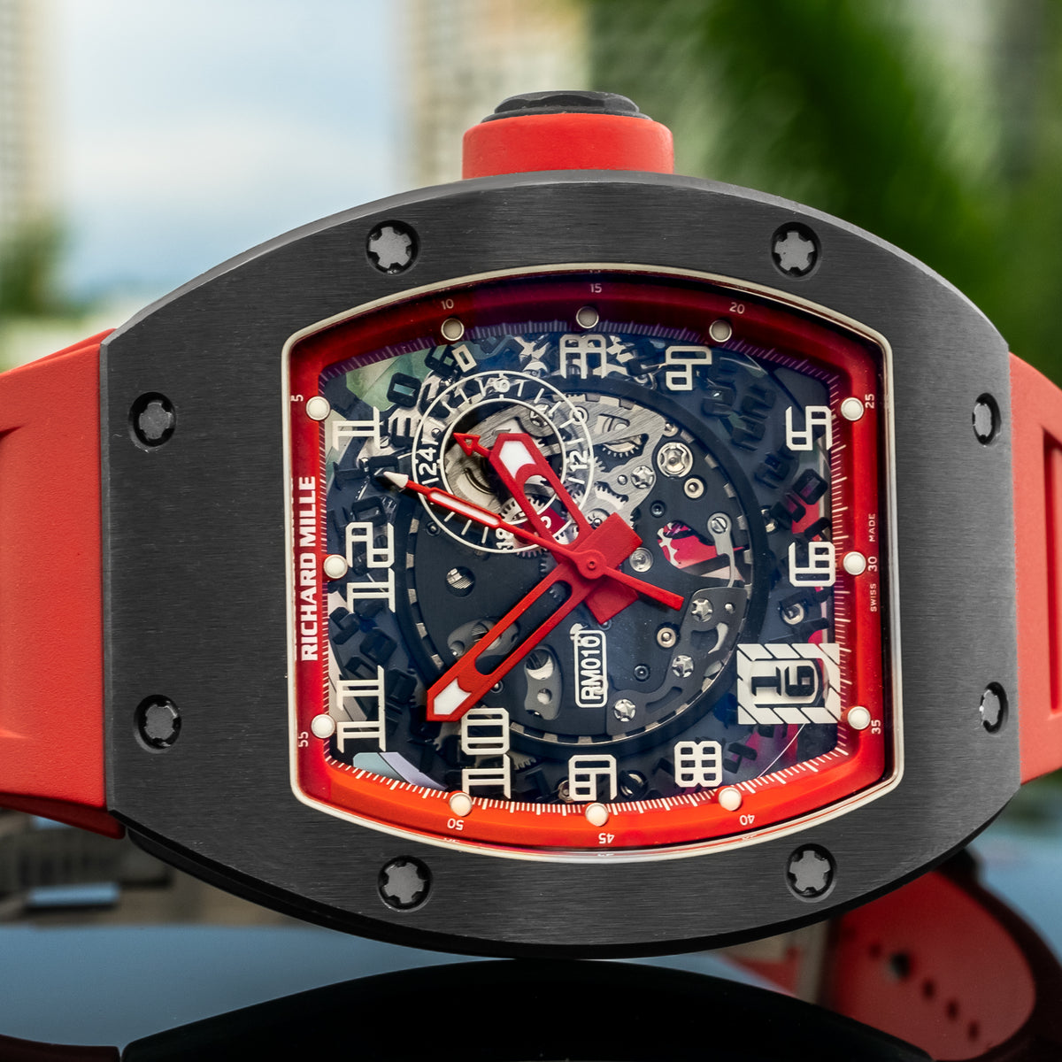 Richard Mille RM010 Sepang GP Limited Edition of 20 Titanium 48 mm x 39.3 mm
