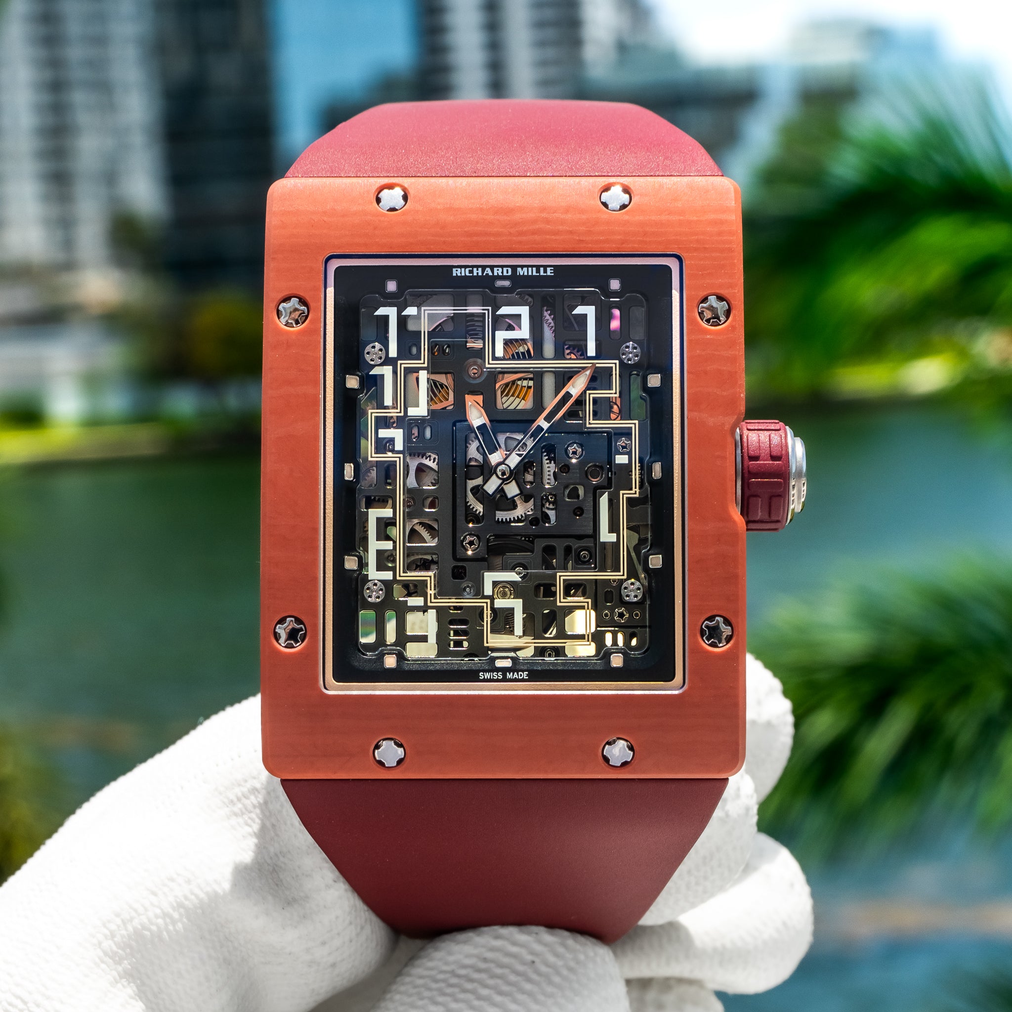 2026 Richard Mille RM16-02 Automatic Winding Extraflat Terracotta 45mm x 36mm