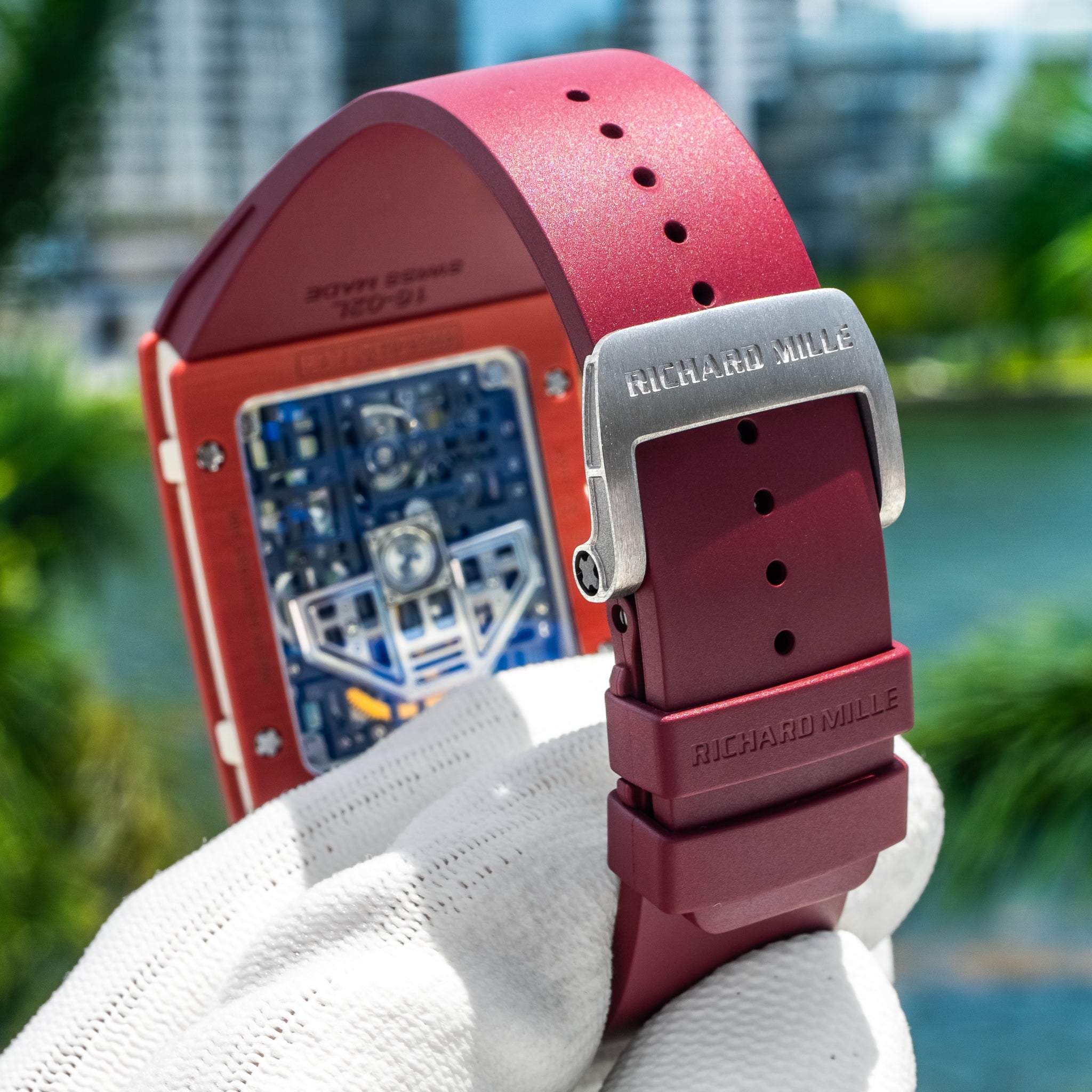 2026 Richard Mille RM16-02 Automatic Winding Extraflat Terracotta 45mm x 36mm