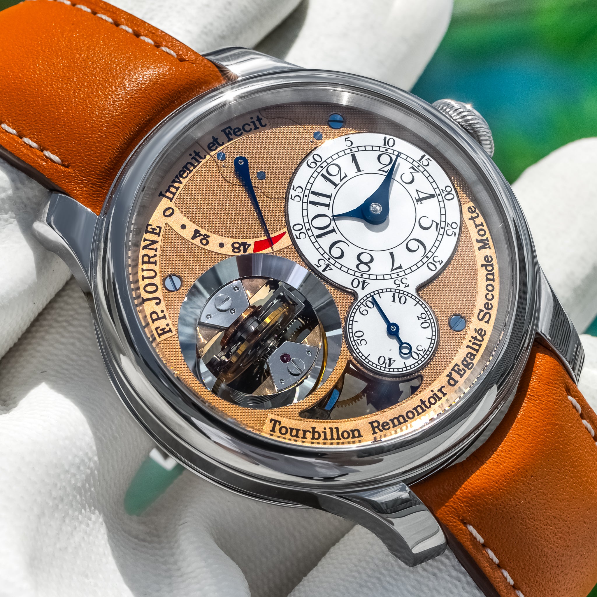 F.P. Journe Tourbillon Souverain TV Platinum 42mm