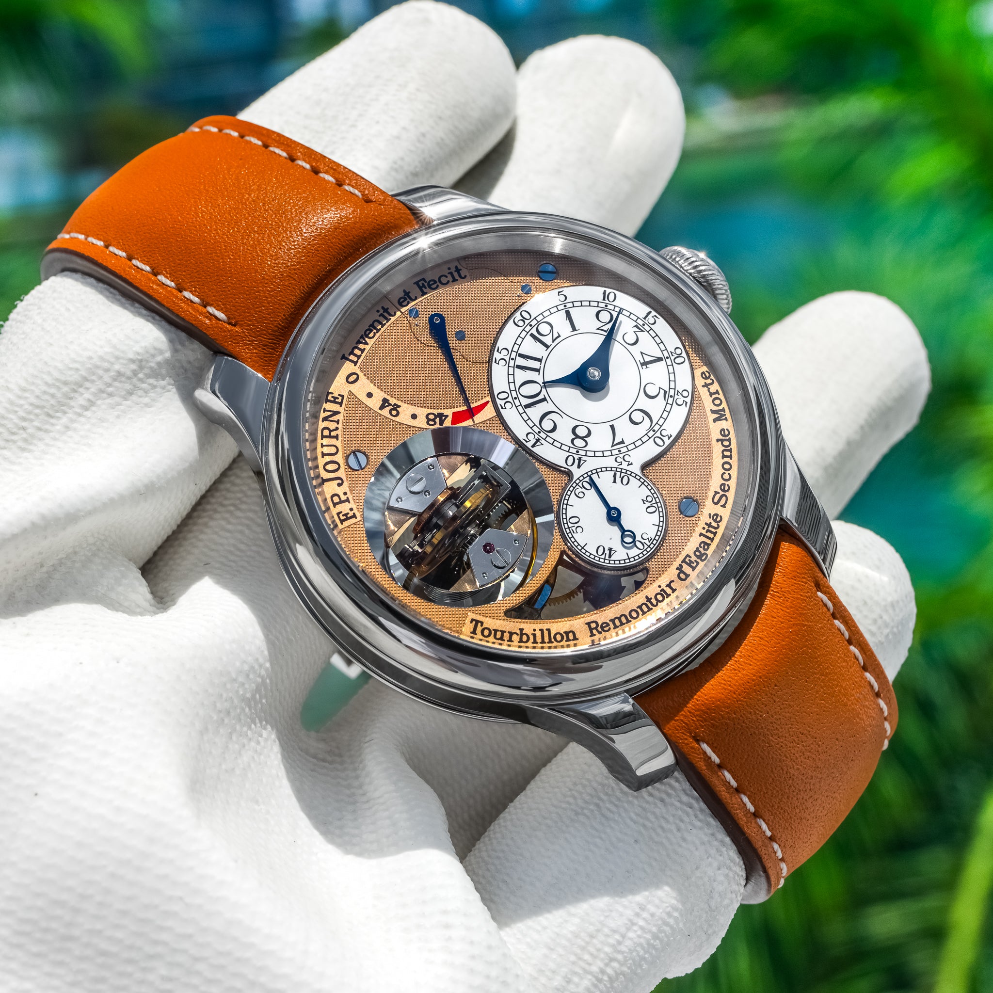 F.P. Journe Tourbillon Souverain TV Platinum 42mm