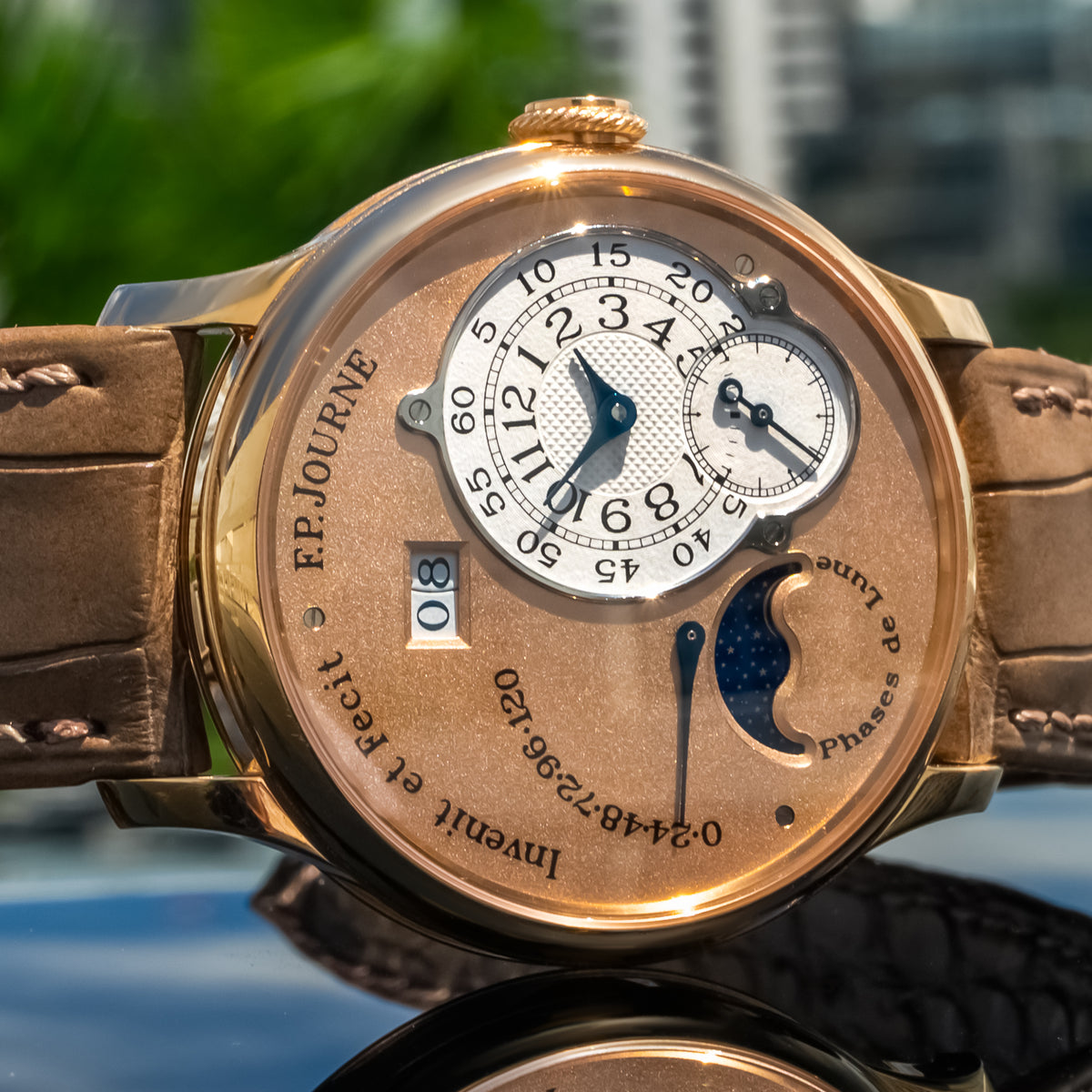 F.P. Journe Octa Lune 03L Brass Movement Rose Gold 38mm