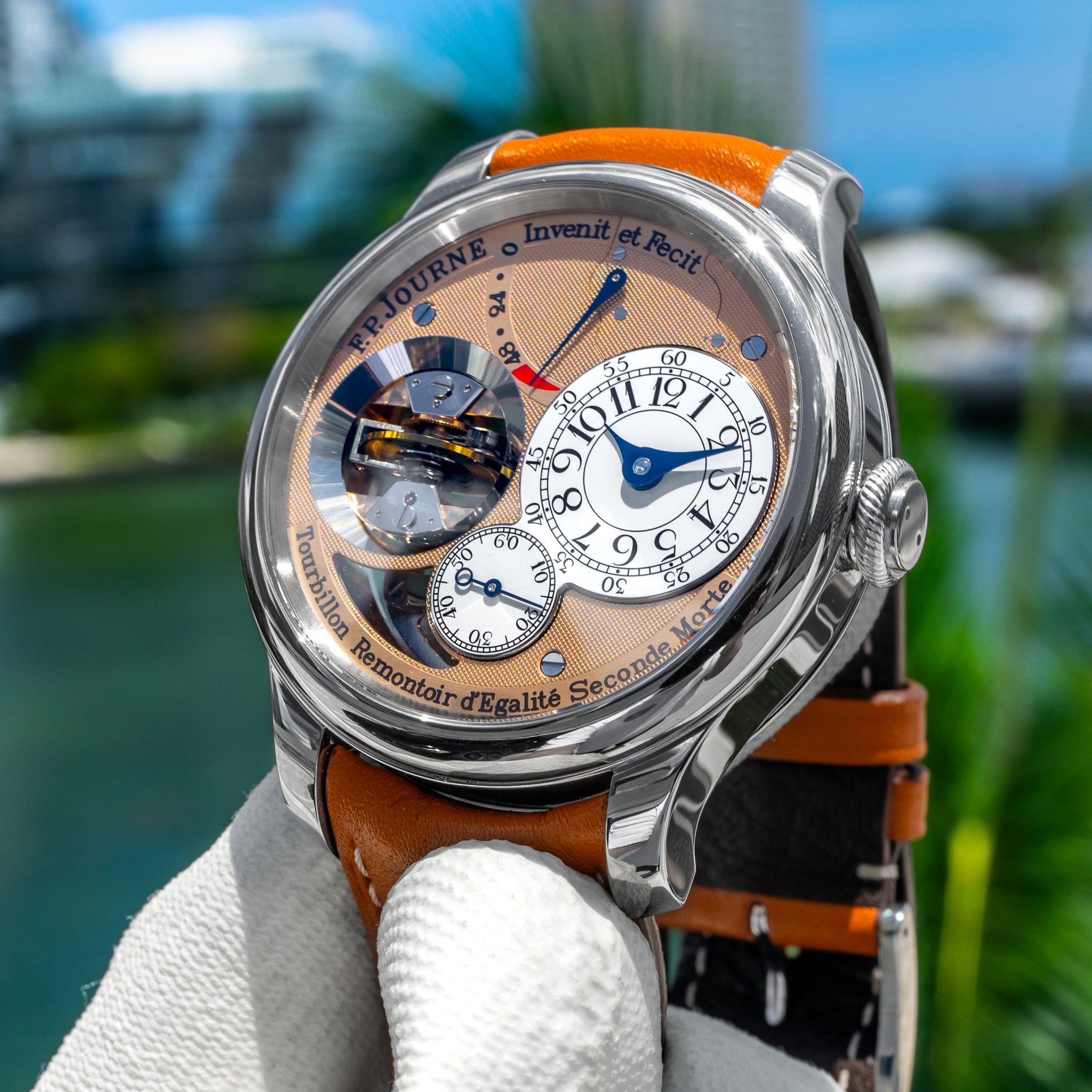 F.P. Journe Tourbillon Souverain TV Platinum 42mm