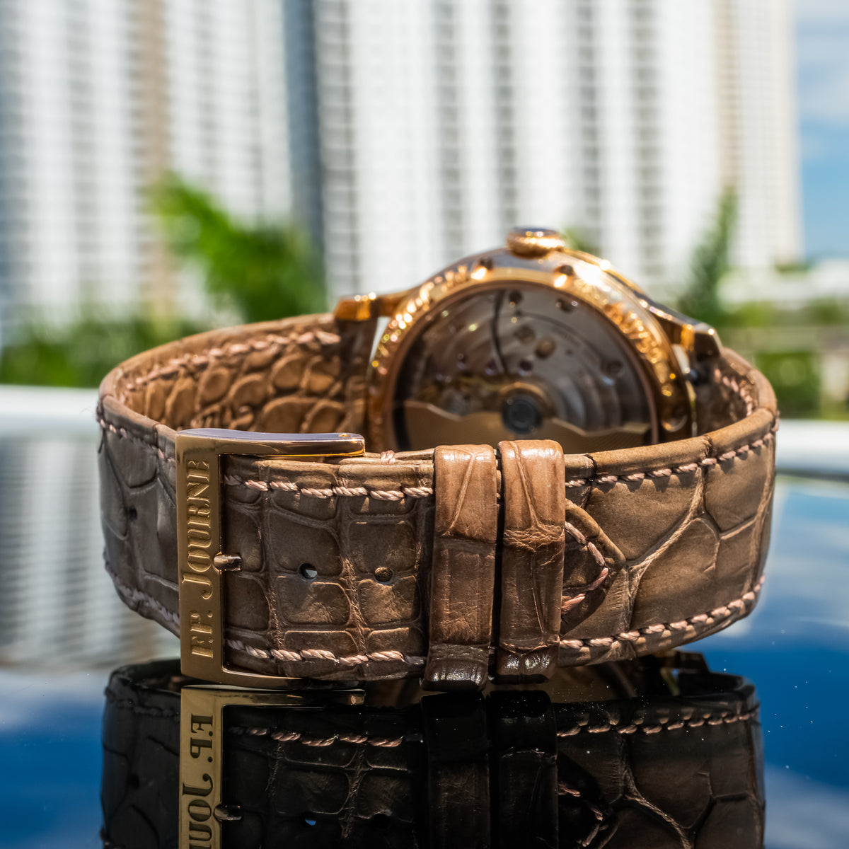 F.P. Journe Octa Lune 03L Brass Movement Rose Gold 38mm